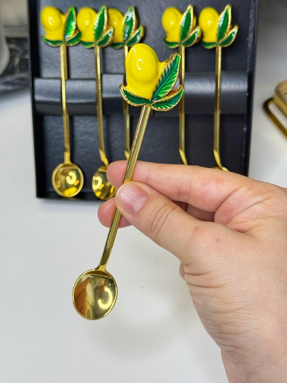 6 Kişilik Limon Çay Kaşığı