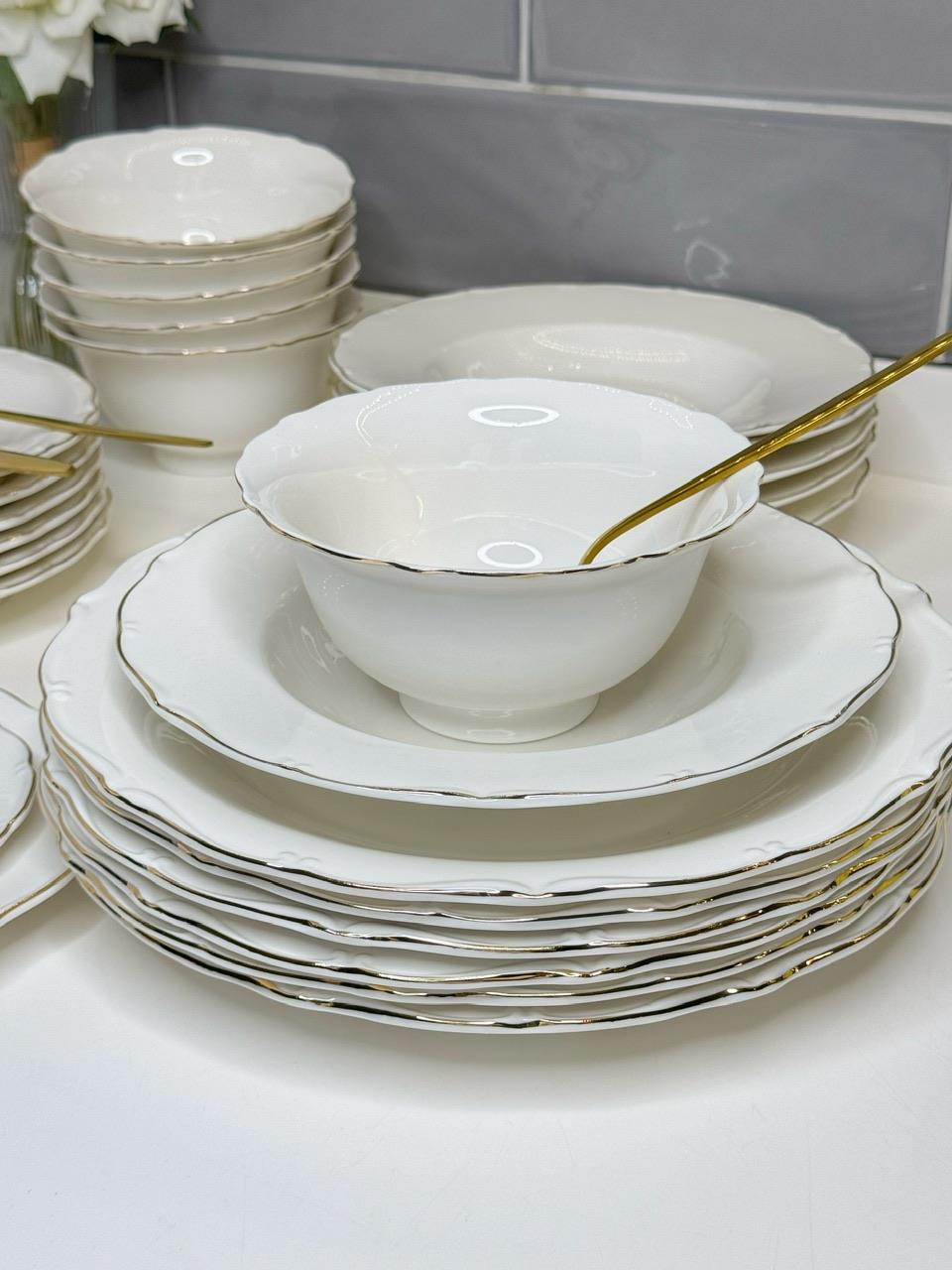 Hera 26 Parça 6 Kişilik Yemek Takımı