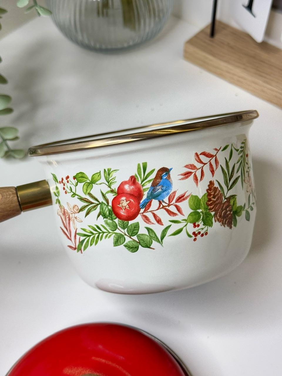 Mia Nar Model Emaye Sos / Yumurta Tenceresi