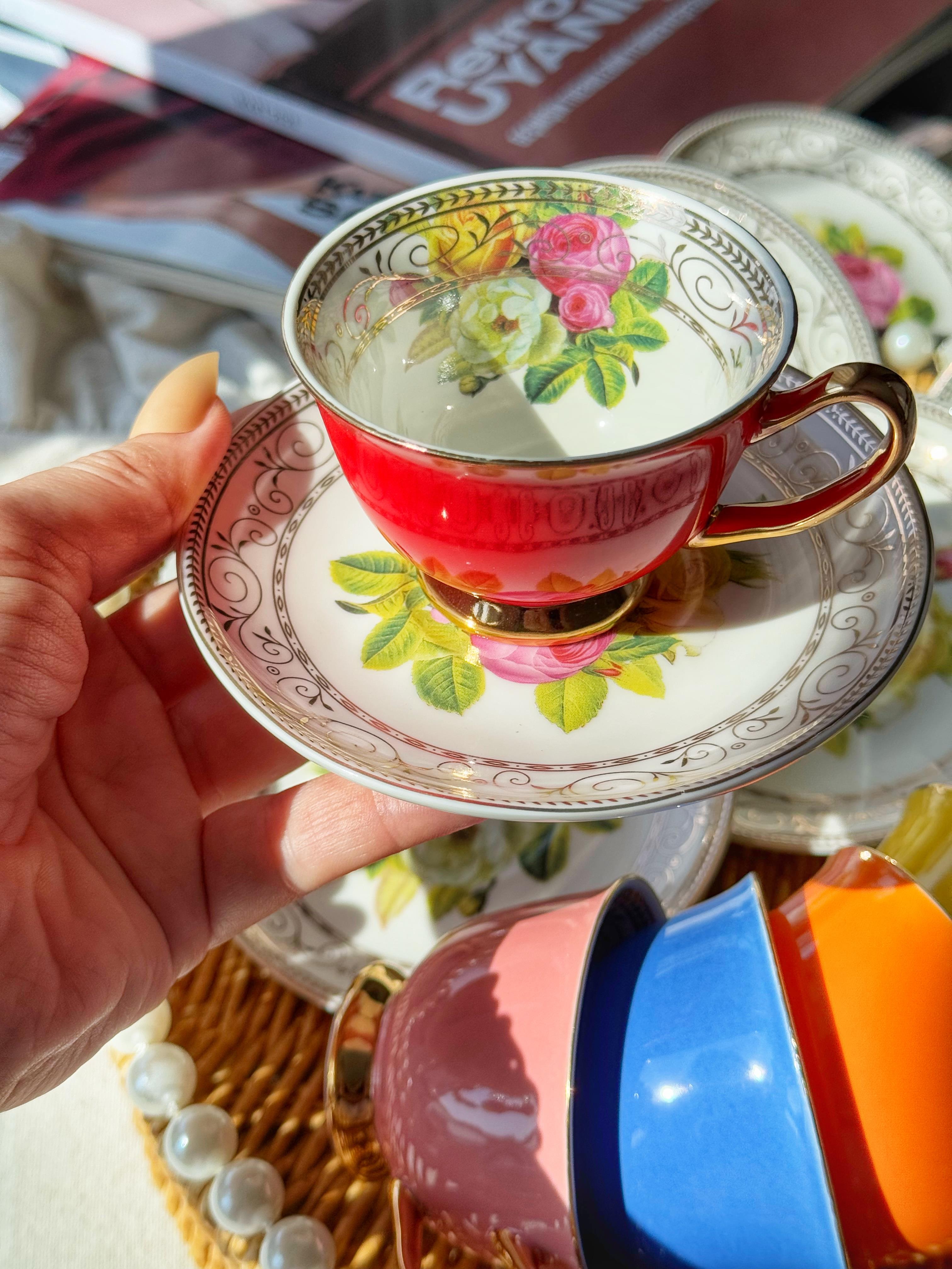 Larisa 6 Kişilik Türk Kahvesi Fincanı