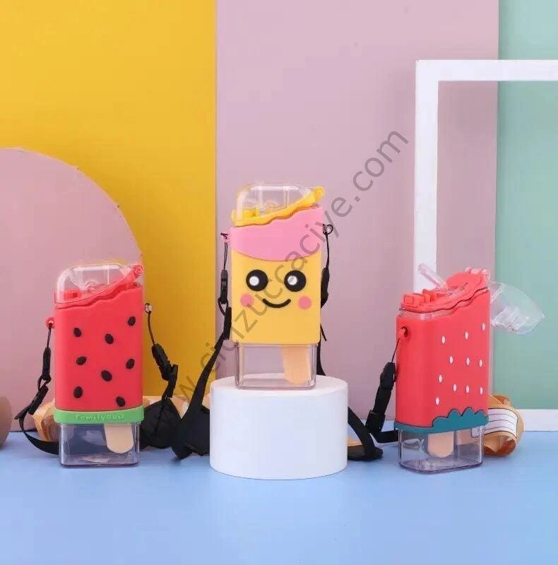 Çilek Dondurma Matara / Suluk