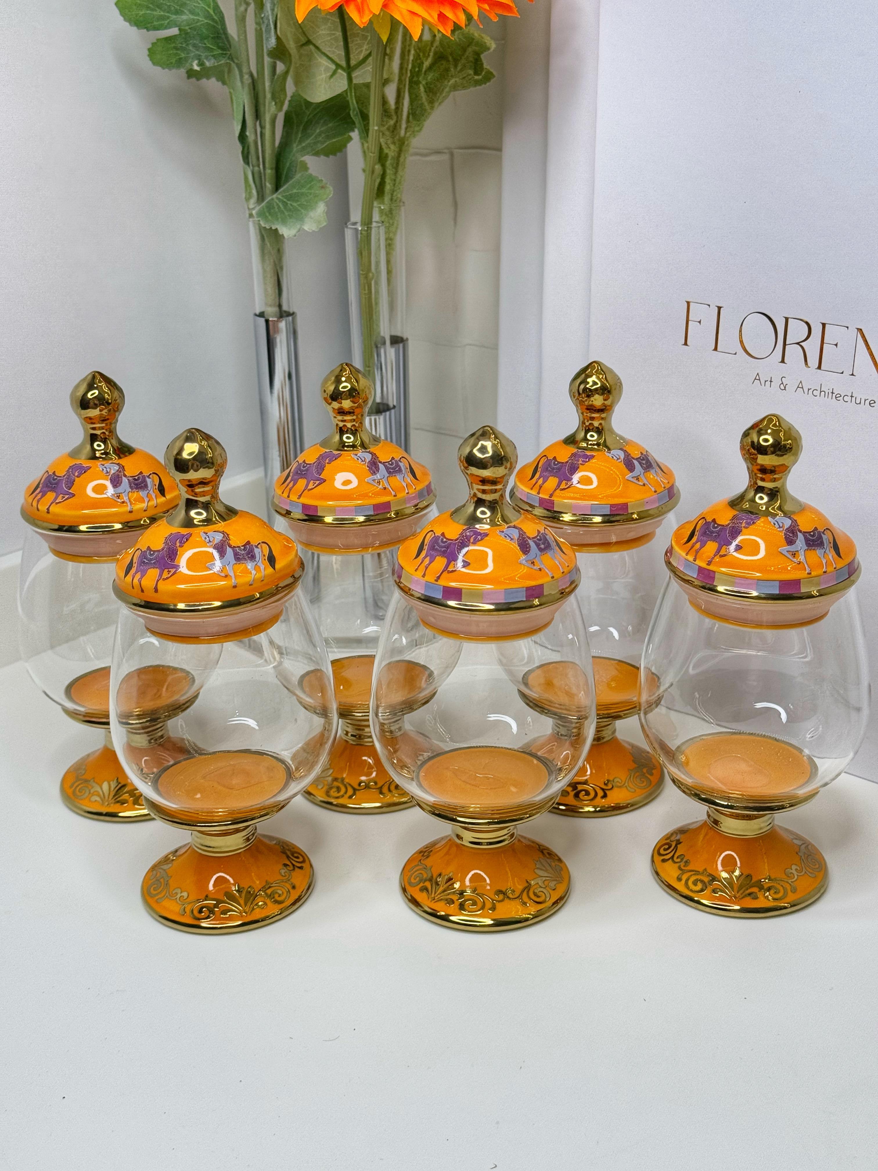 Hrms 6Lı Kavanoz Set (Şekerlik / Baharatlık)