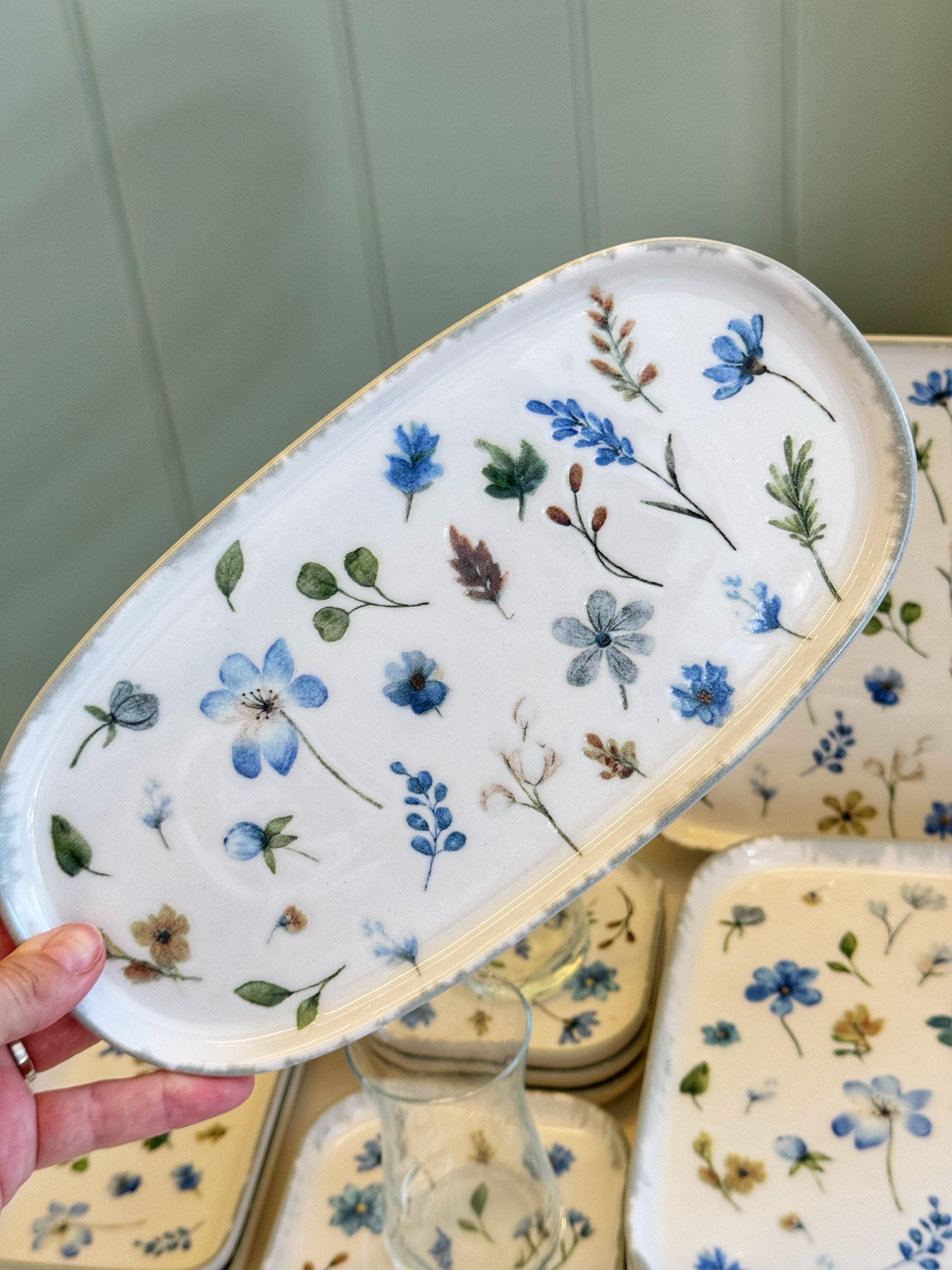 Gilya 29 Parça 6 Kişilik Porselen Kahvaltı TAKIMI