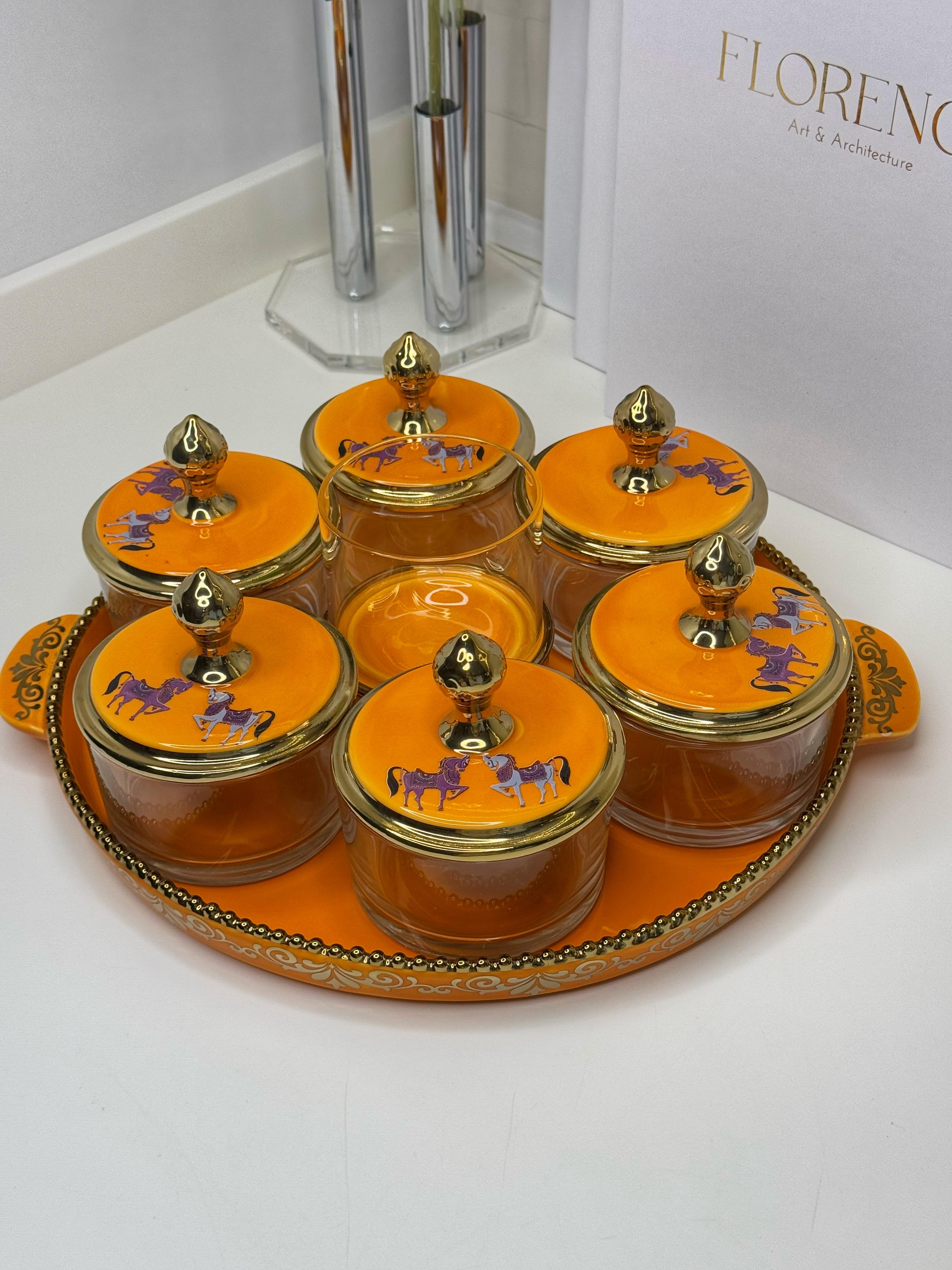 Hrms Tepsili Porselen / Cam Kahvaltılık