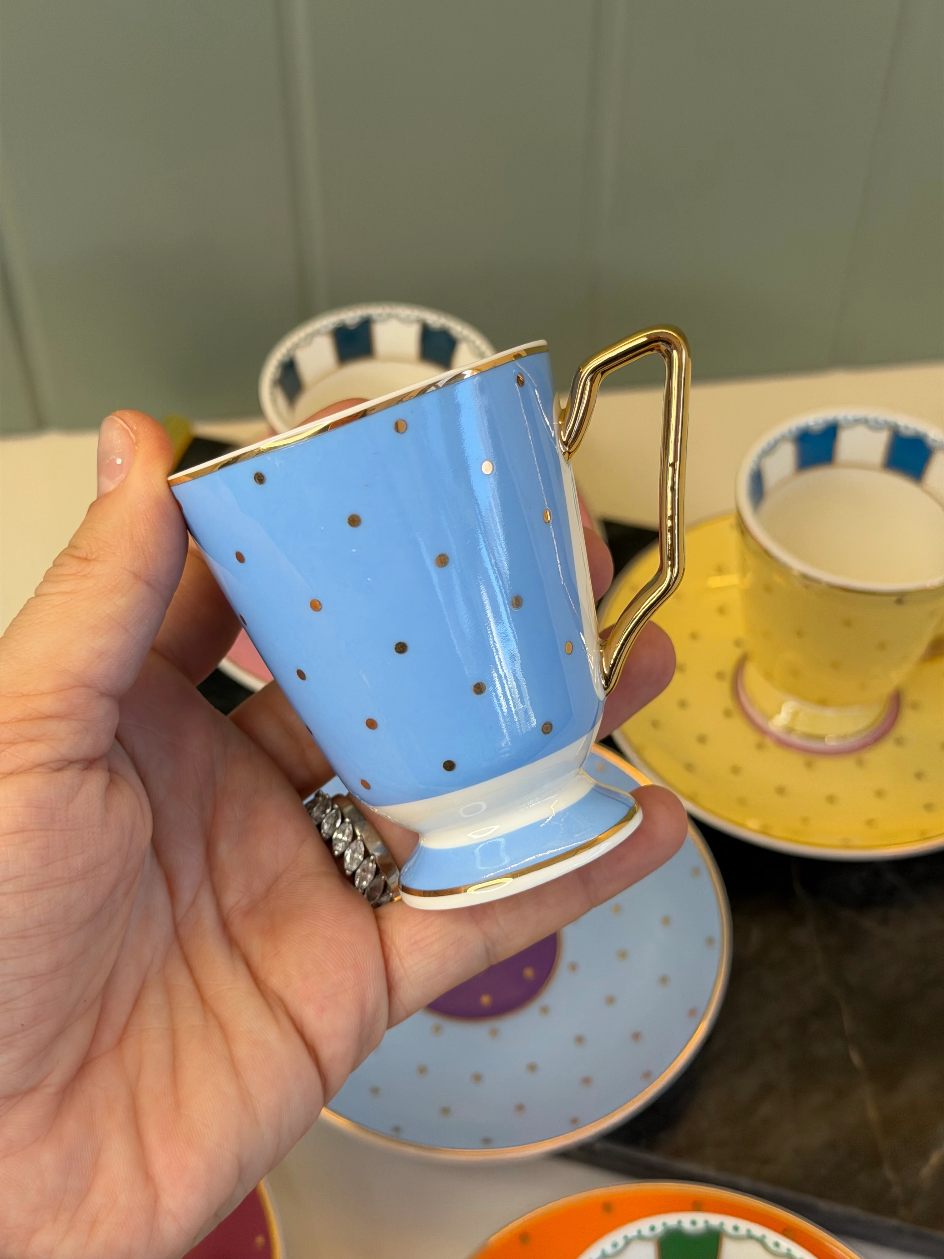 Karnavals 6 Kişilik Türk Kahvesi Fincanı