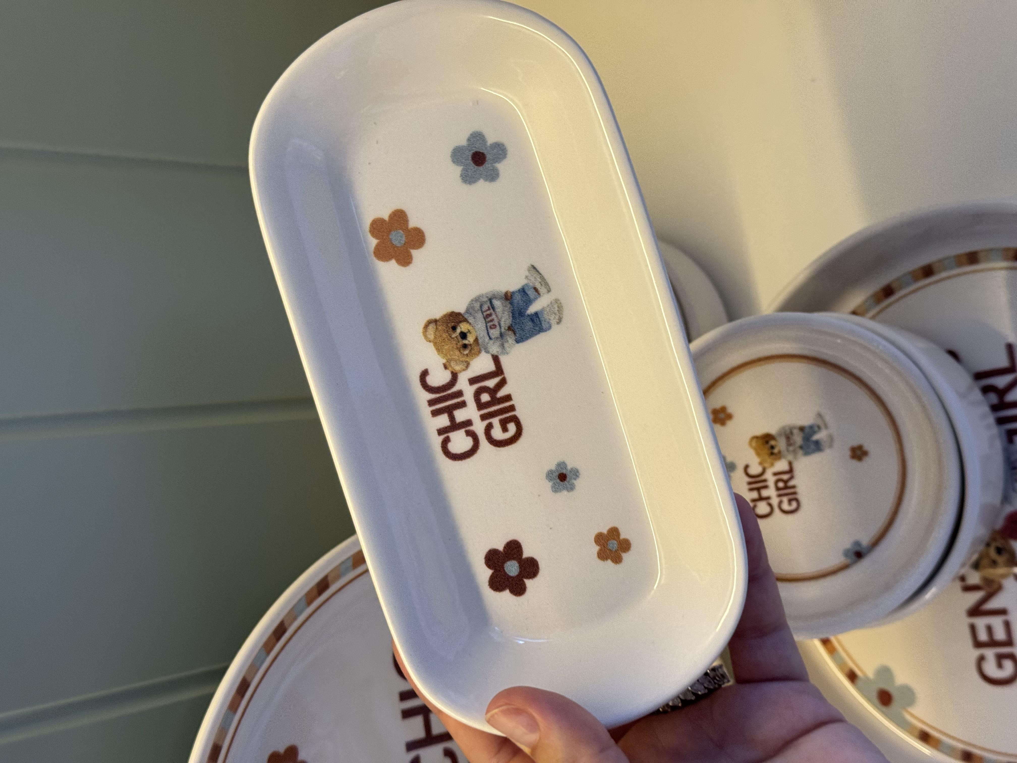 Happy Bear 6 Kişilik 21 Parça Kahvaltı Takımı