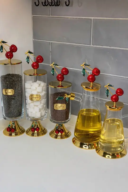Kiraz Tezgah Üzeri Set