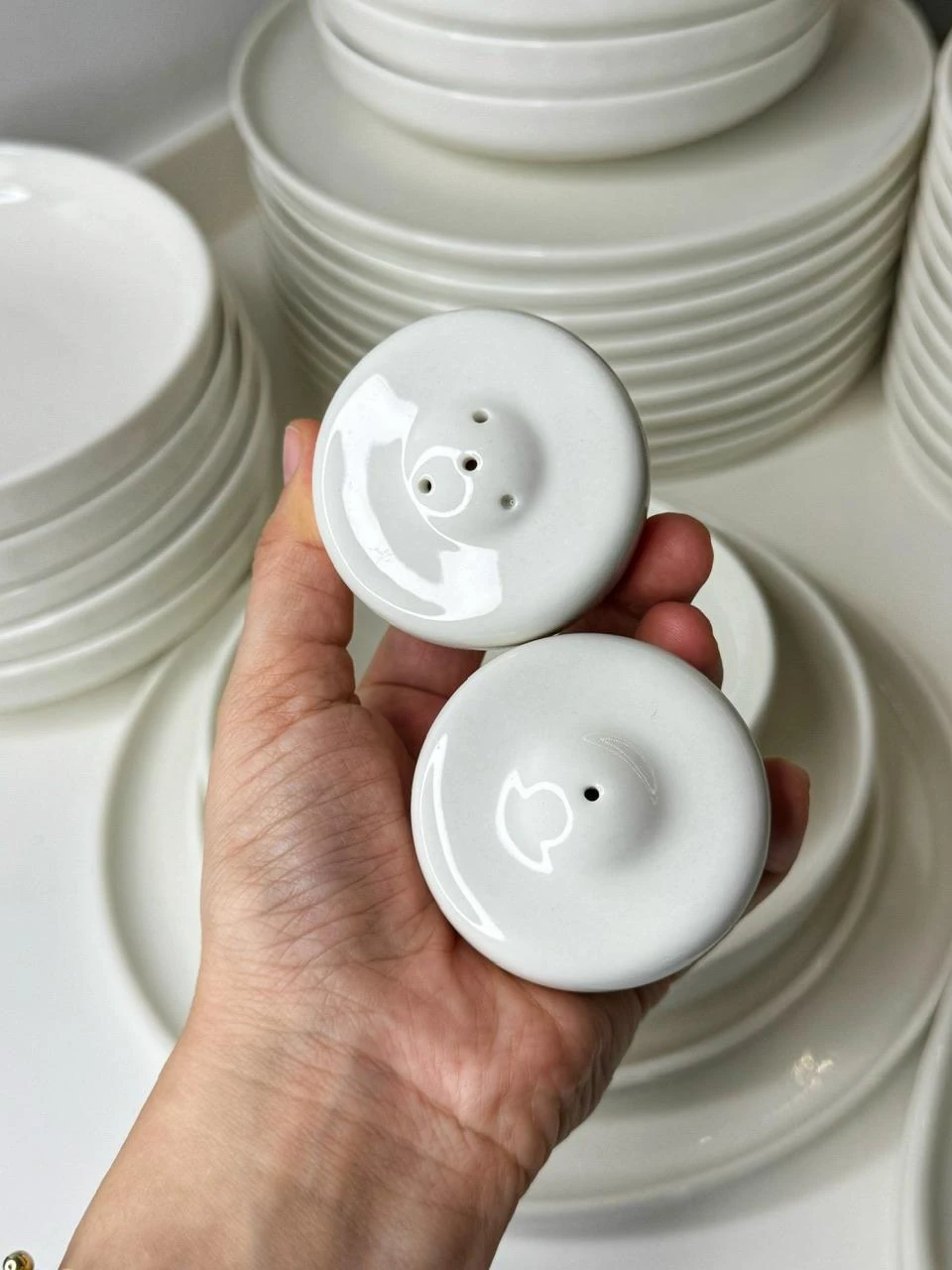 Viyana 55 Parça 12 Kişilik Porselen Yemek Takımı