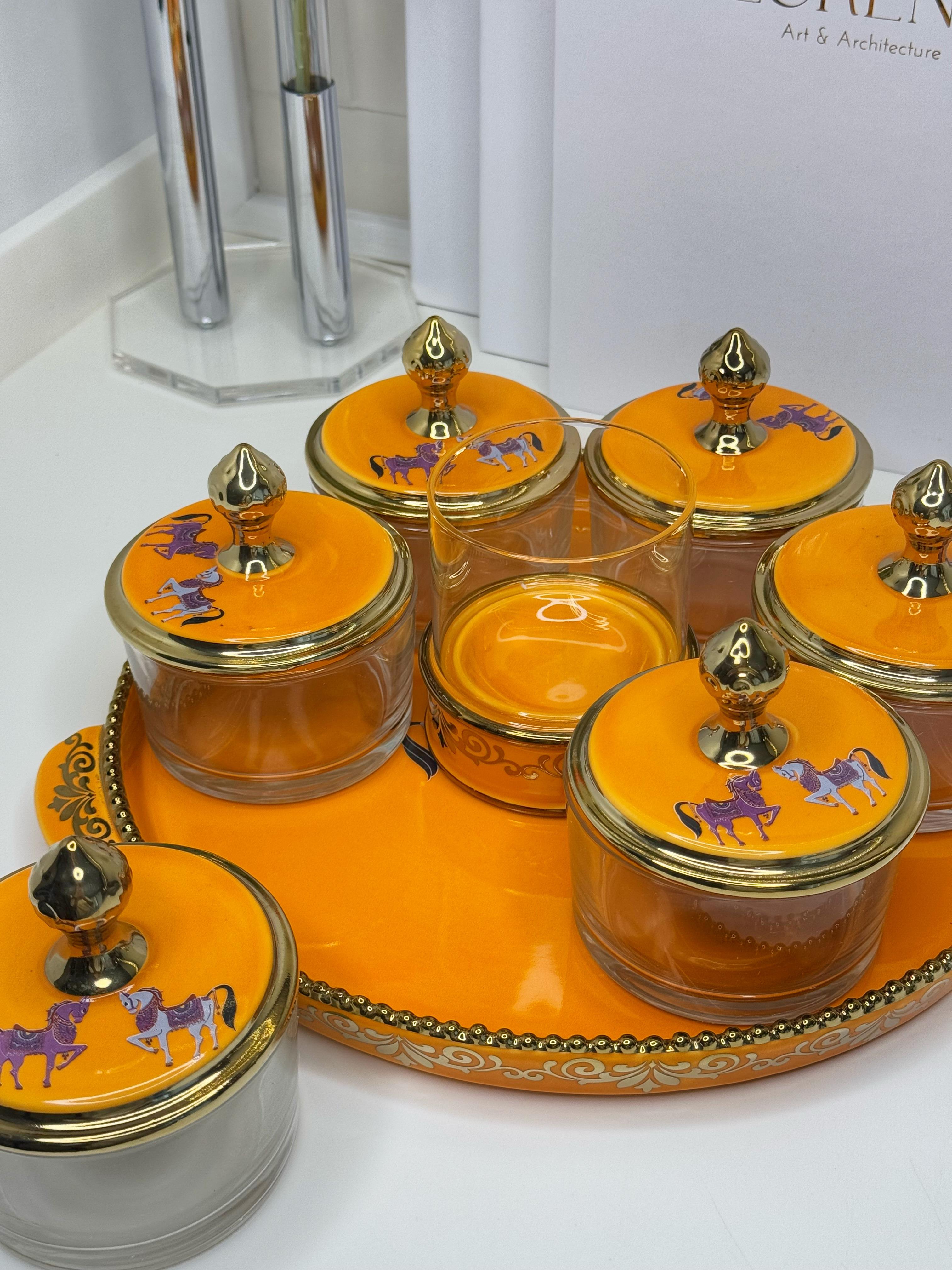 Hrms Tepsili Porselen / Cam Kahvaltılık