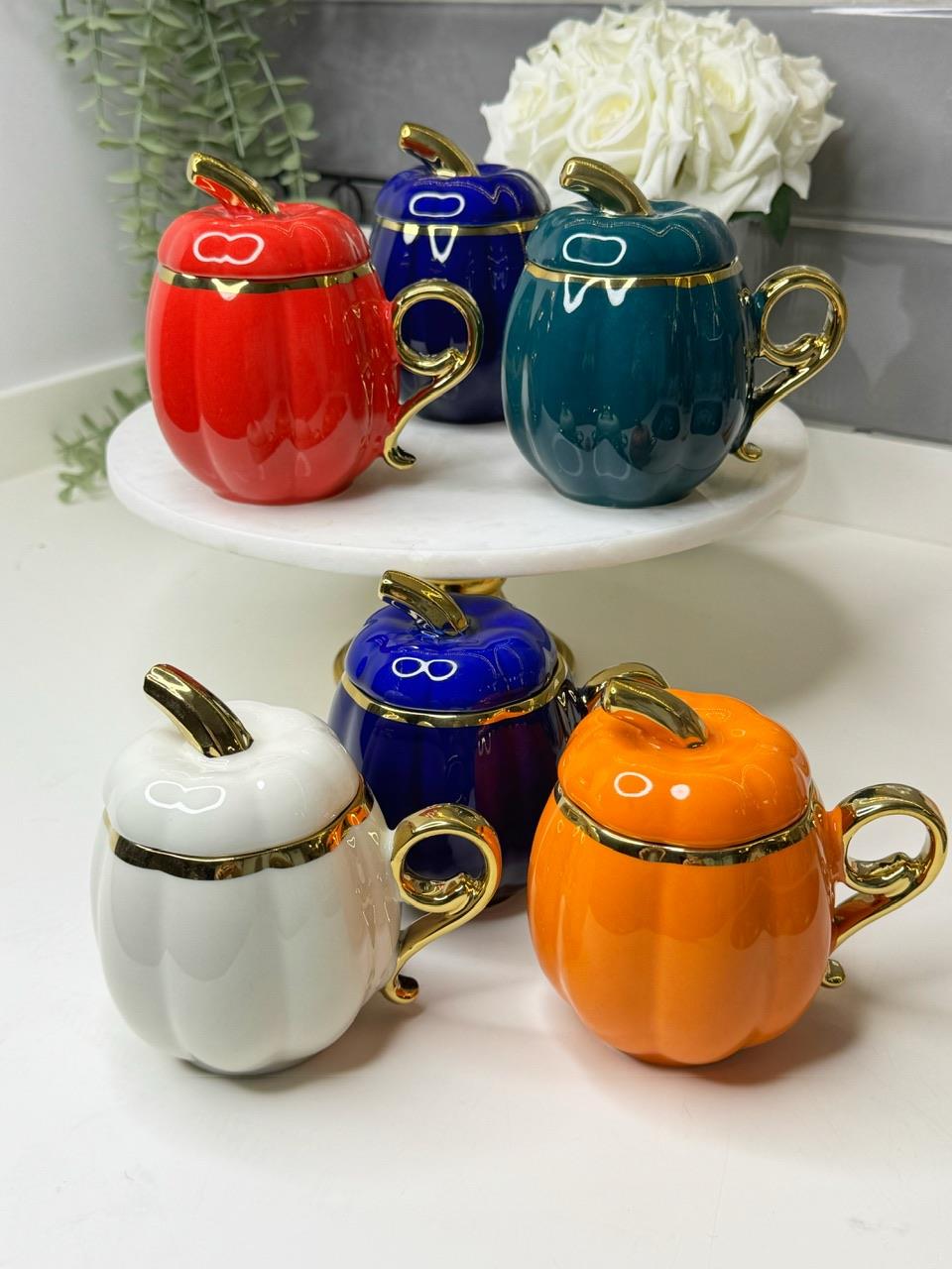 6 Kişilik 12 Parça Kabak Kupa Takımı