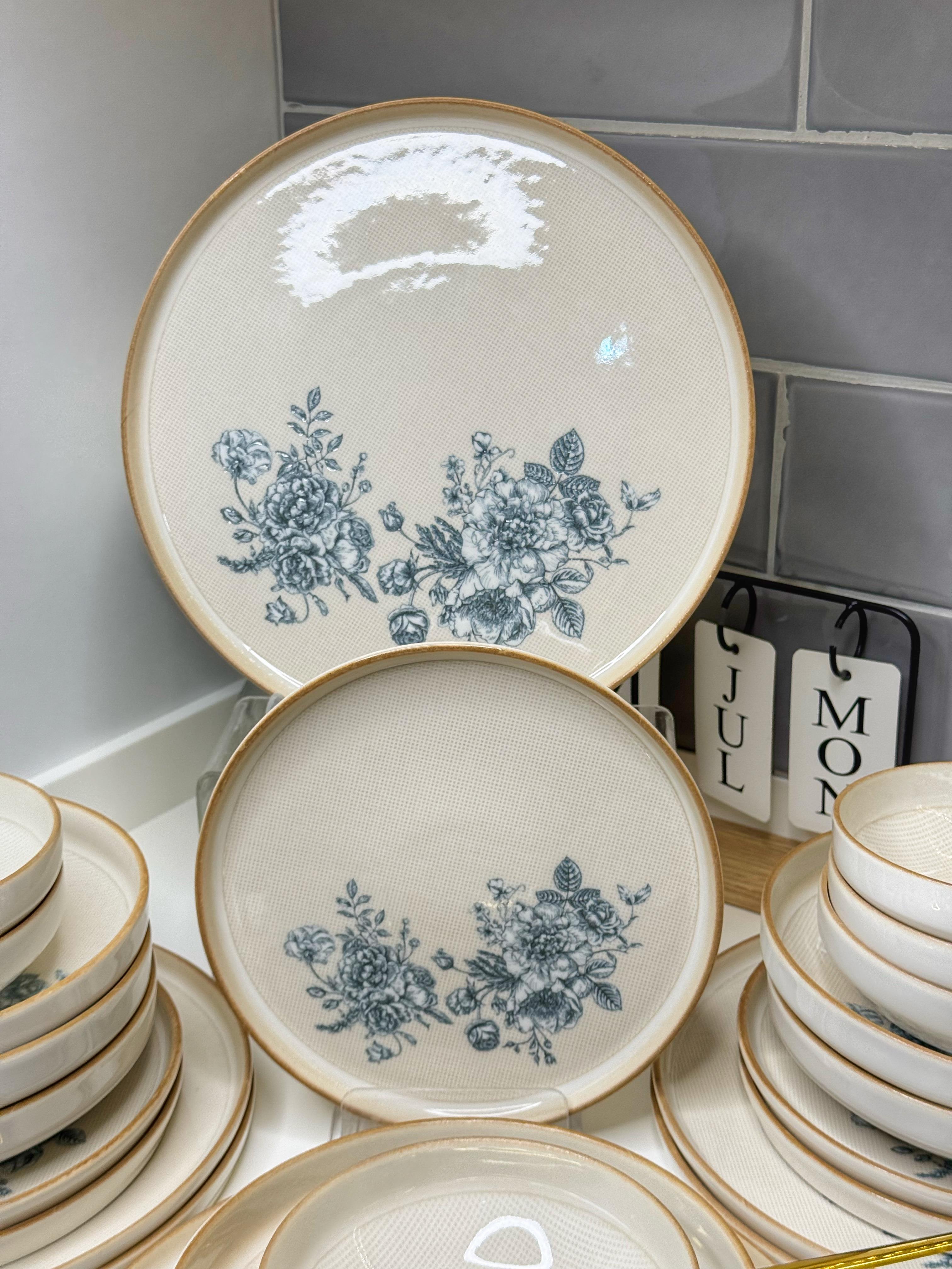 24 Parça Helen Porselen Yemek TAKIMI