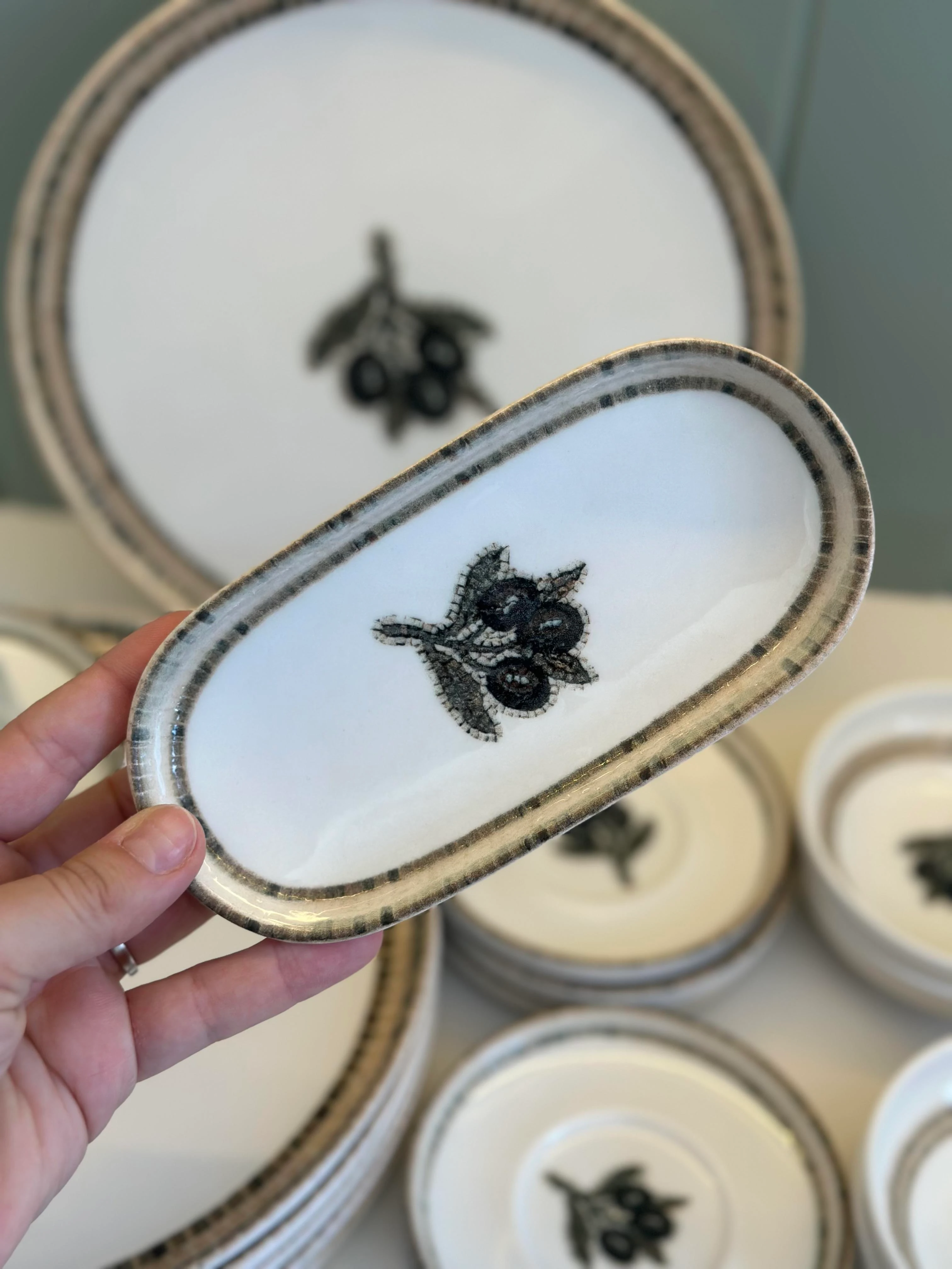 Katy 29 Parça 6 Kişilik Porselen Kahvaltı Takımı