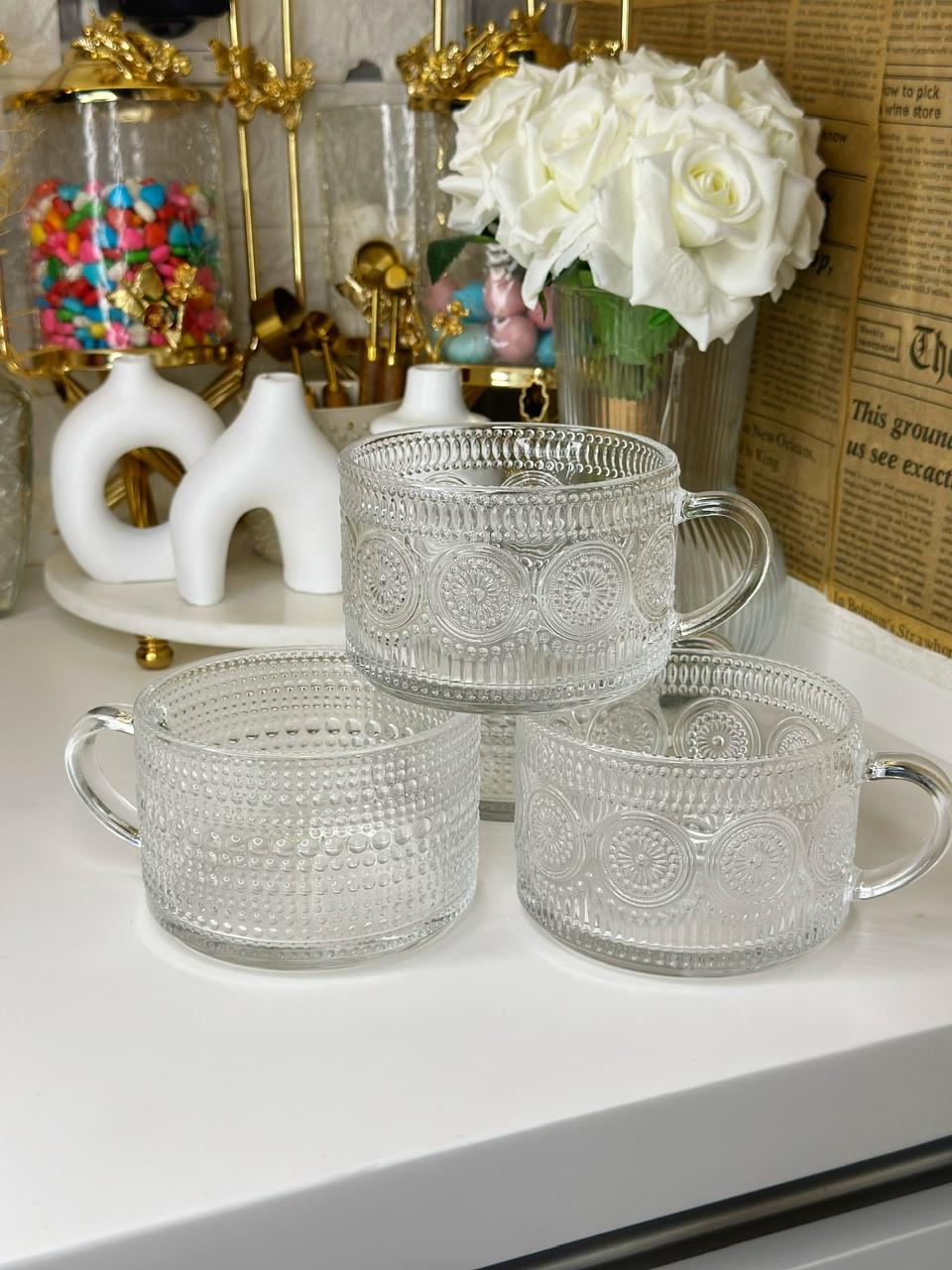 4 LÜ CAM KASE / CUP