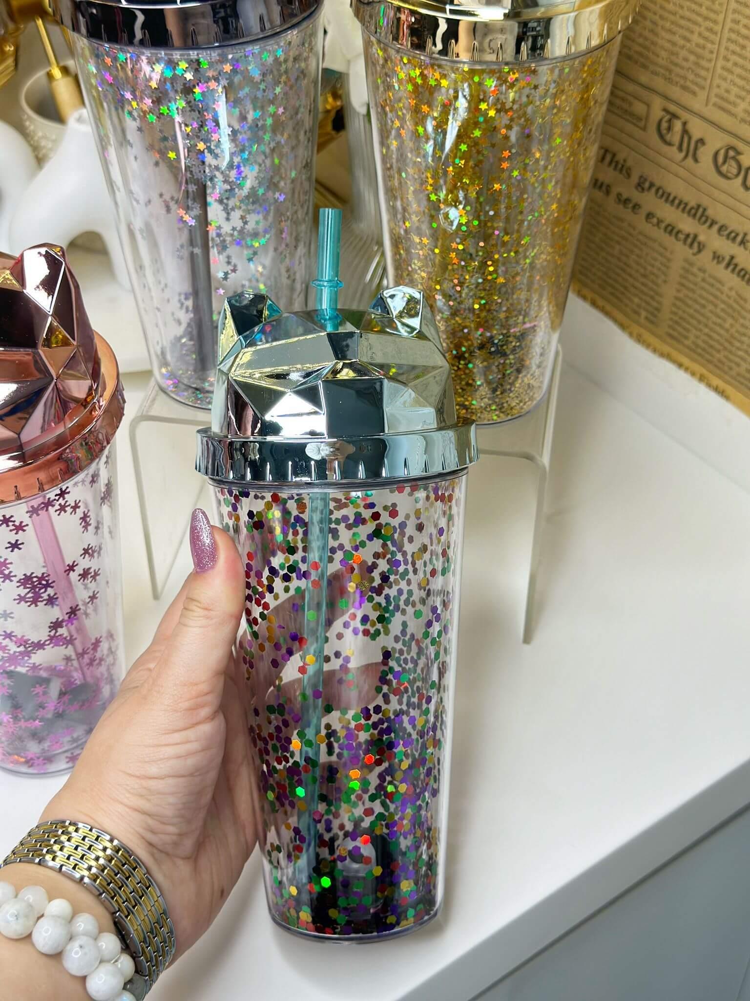 Pipetli Prizma Bardak Suluk