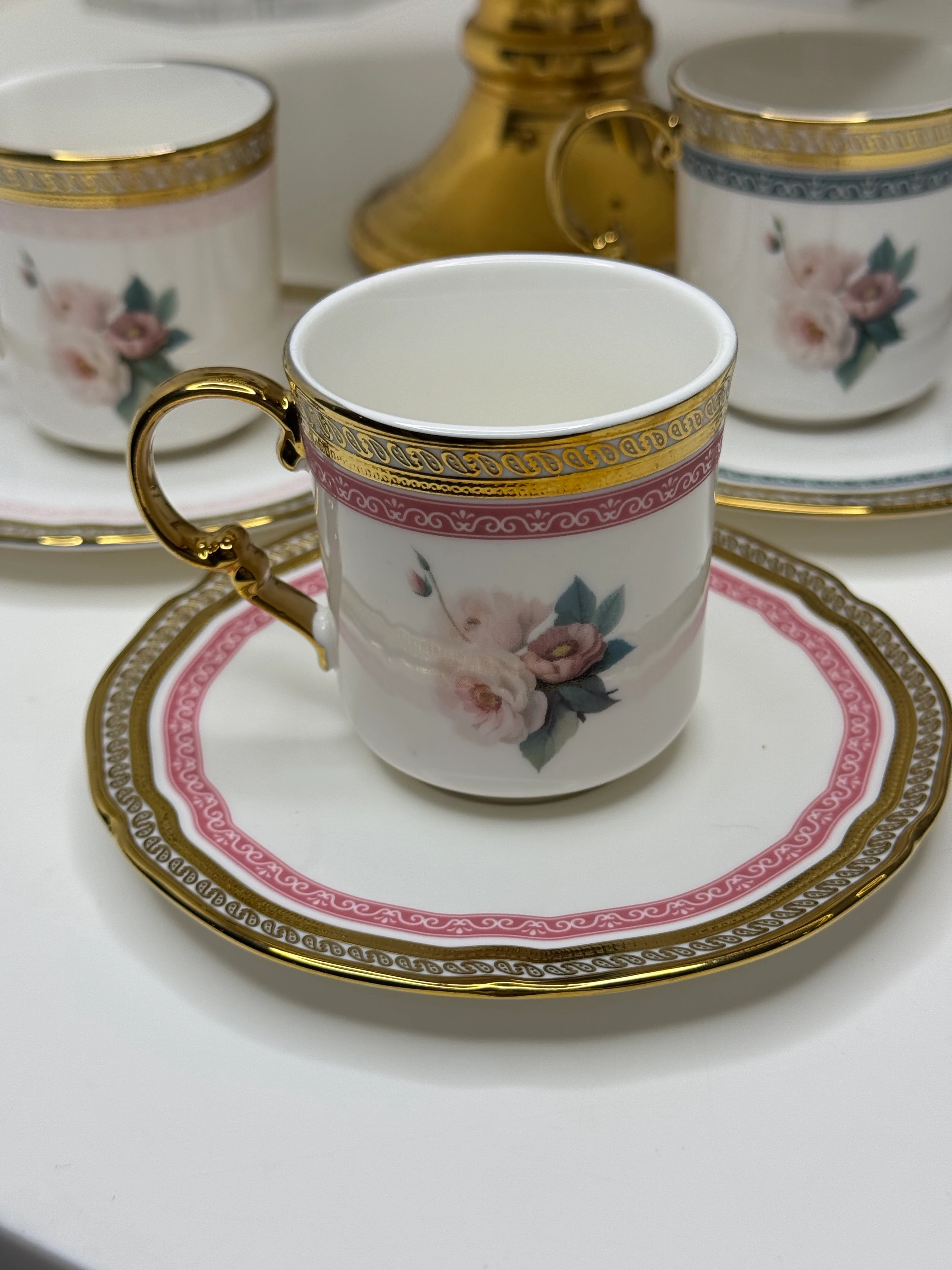 Rosam 6 Kişilik Porselen Türk Kahvesi Fincanı