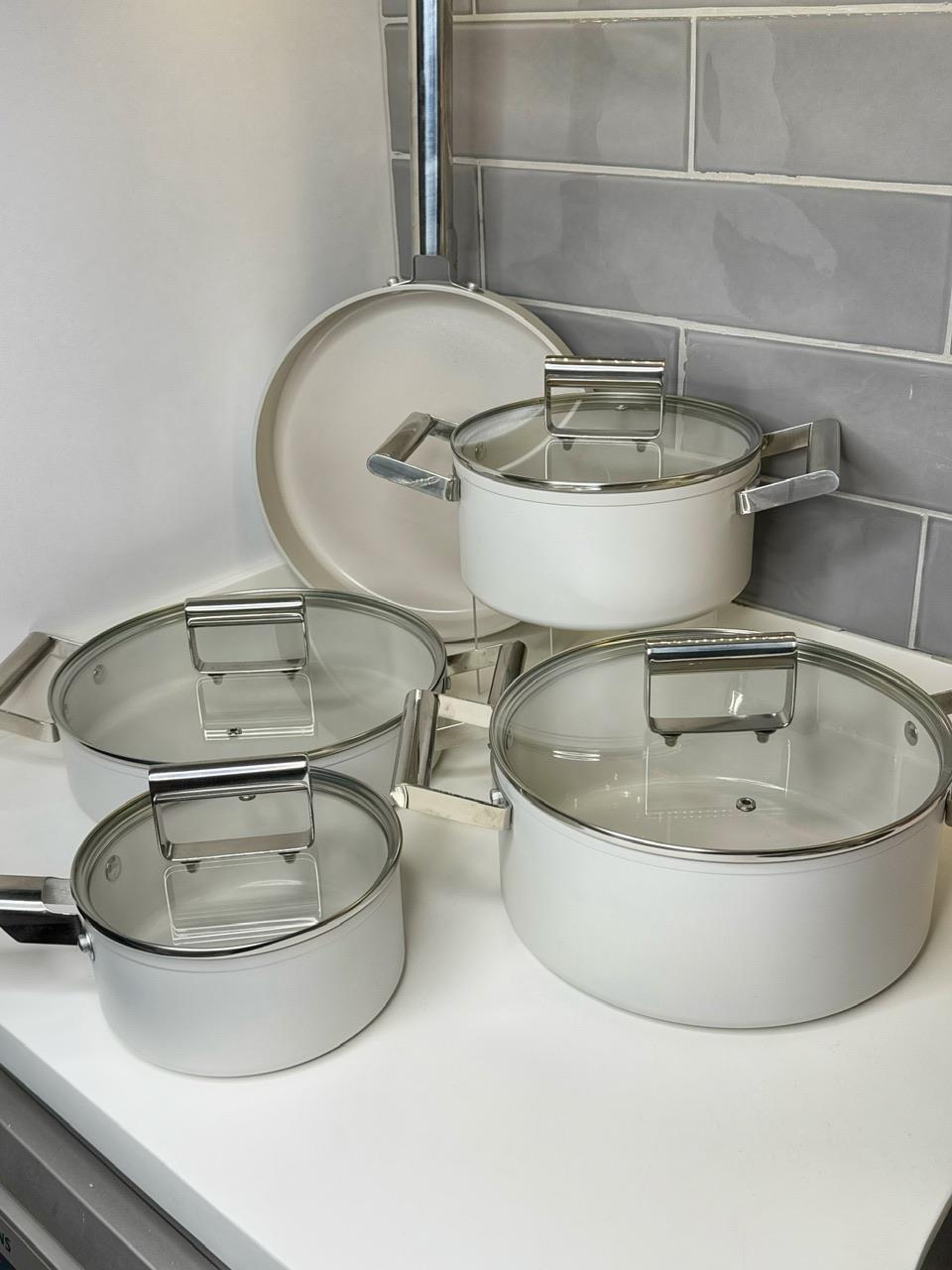 Monte 9 Parça Seramik Tencere Seti