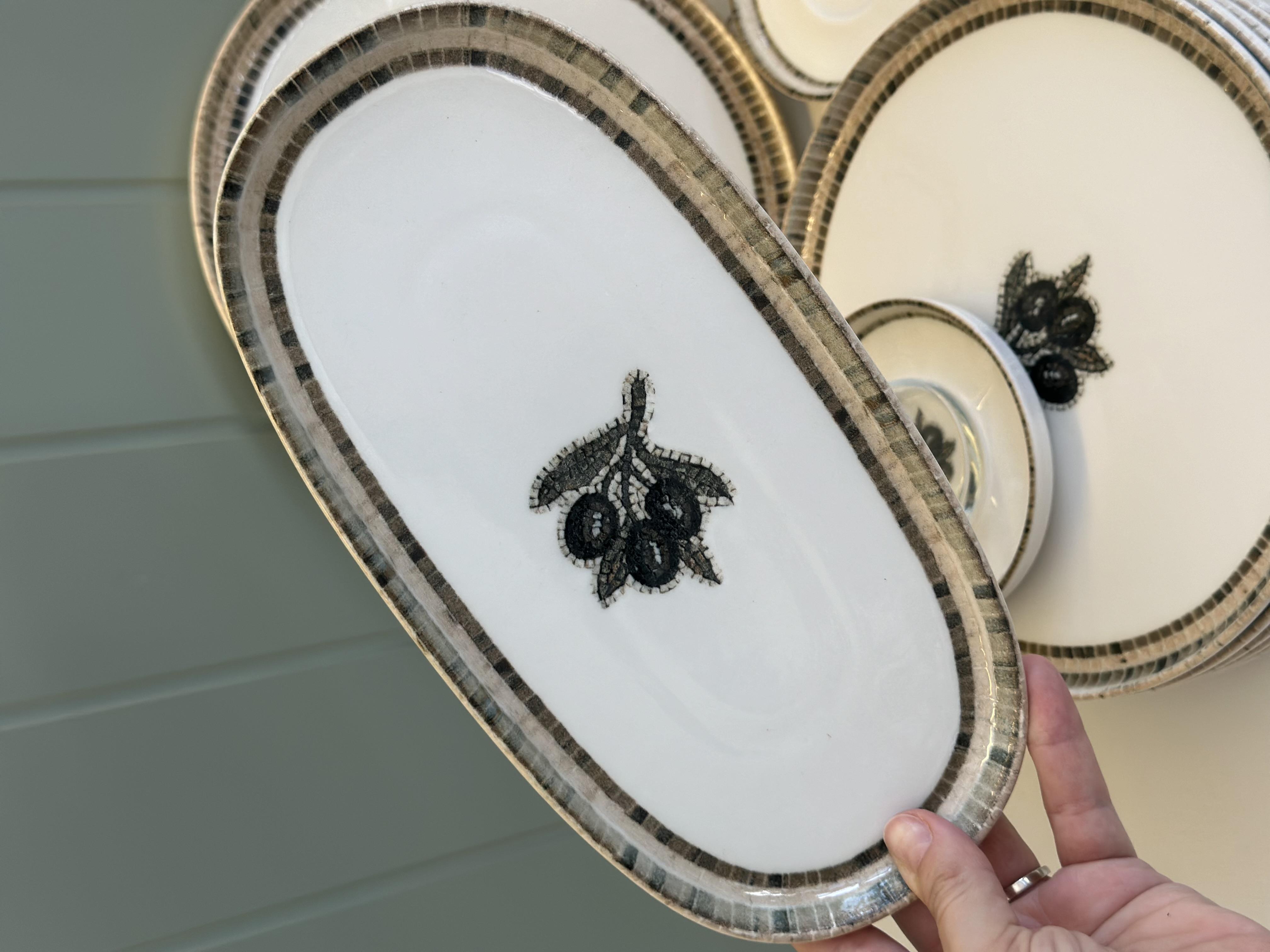 Katy 29 Parça 6 Kişilik Porselen Kahvaltı Takımı