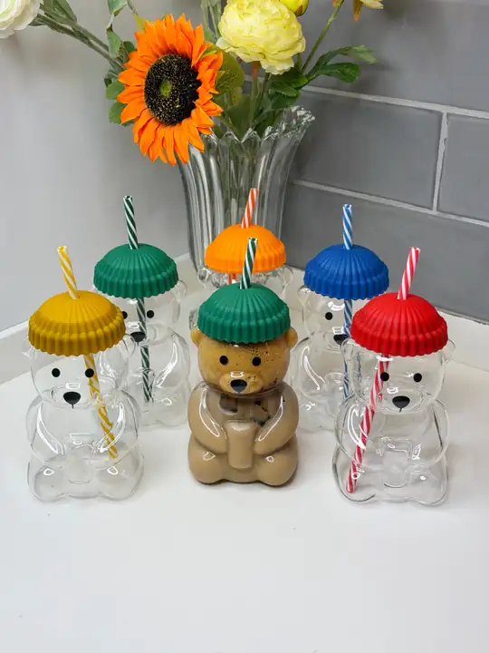 6Lı Pop Ayıcık Bardak