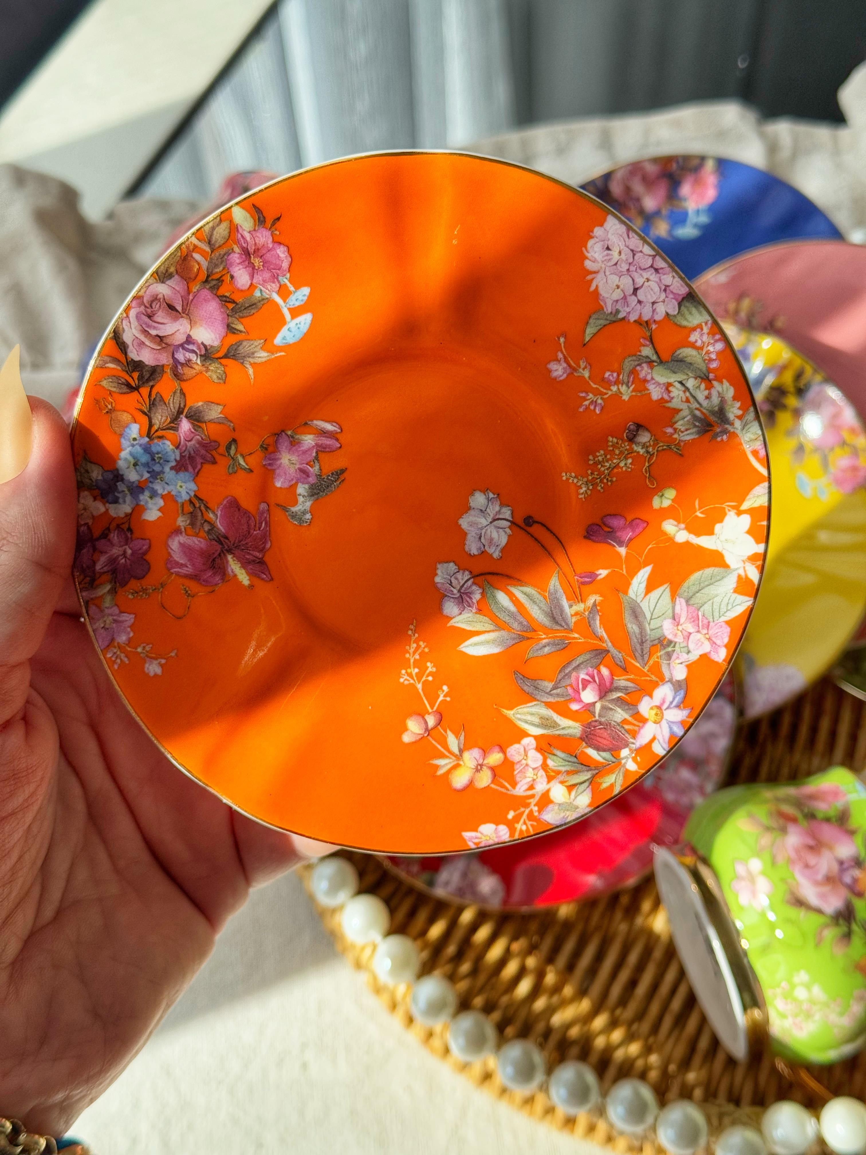 Velvet 6 Kişilik Porselen Türk Kahvesi Fincanı