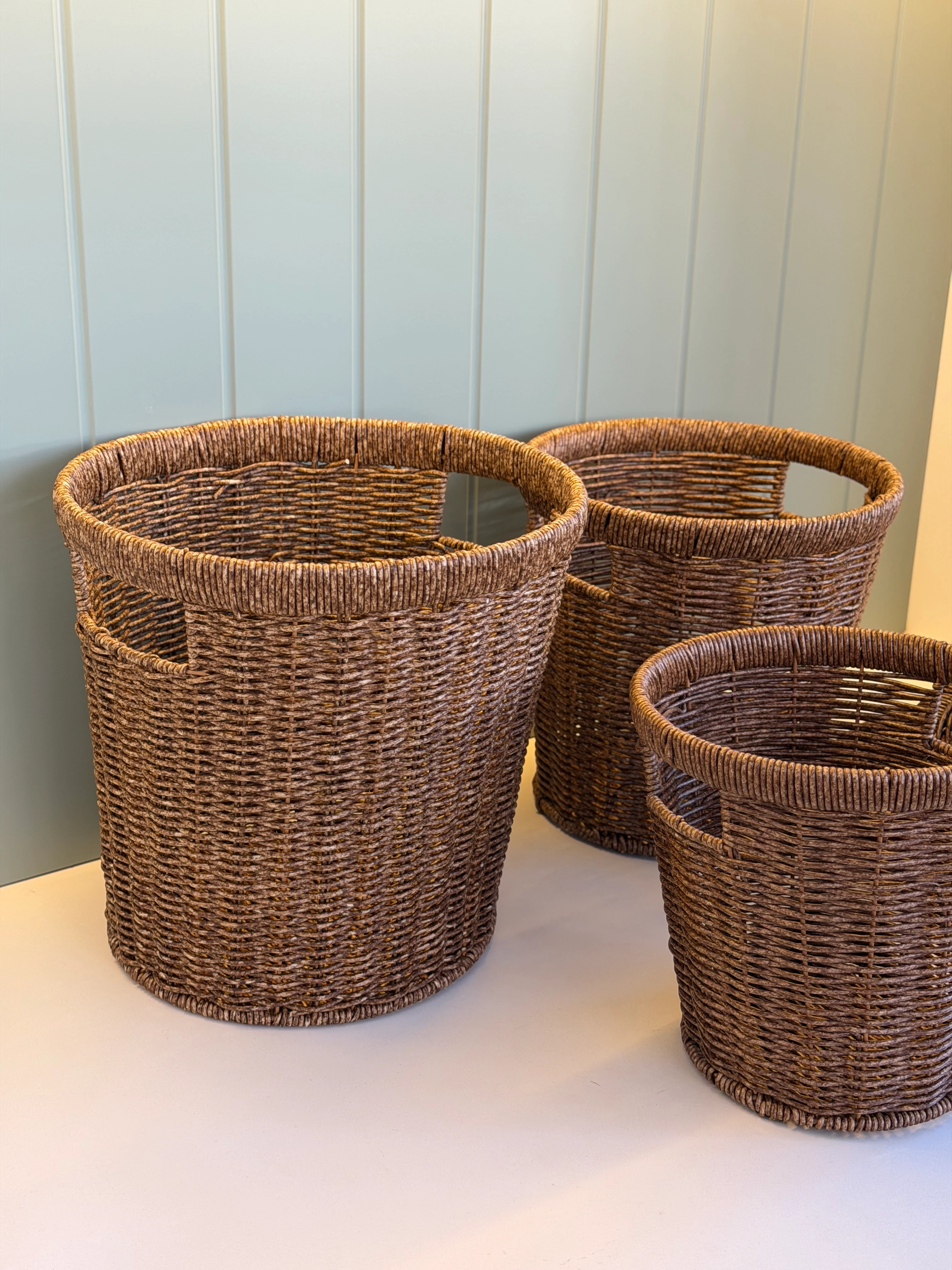 3'Lü Patates/Soğan/ Sarımsak Sepeti (koyu renk)