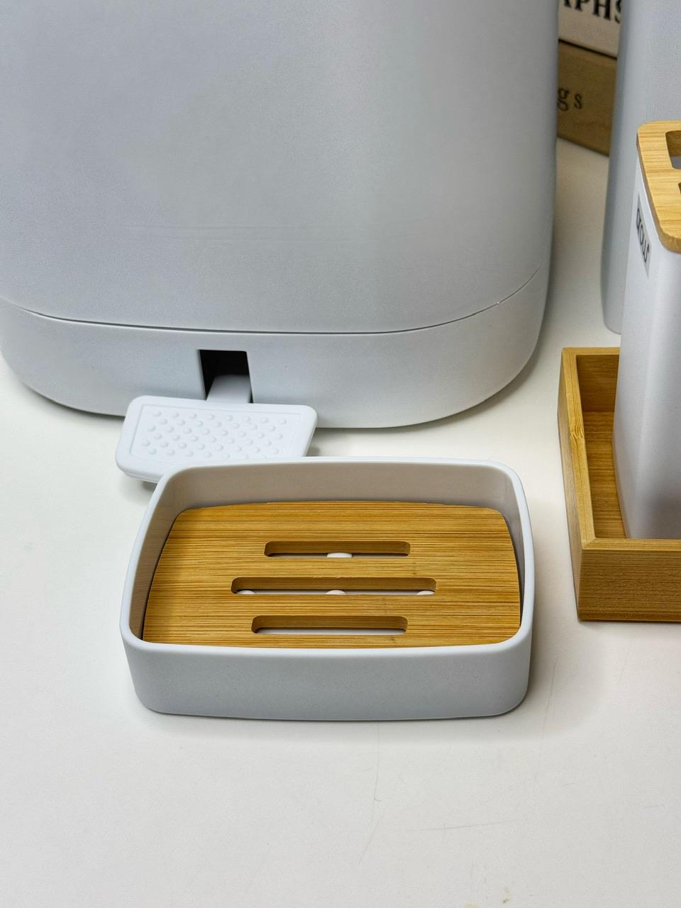 Moi 6 Parça Banyo Seti Beyaz