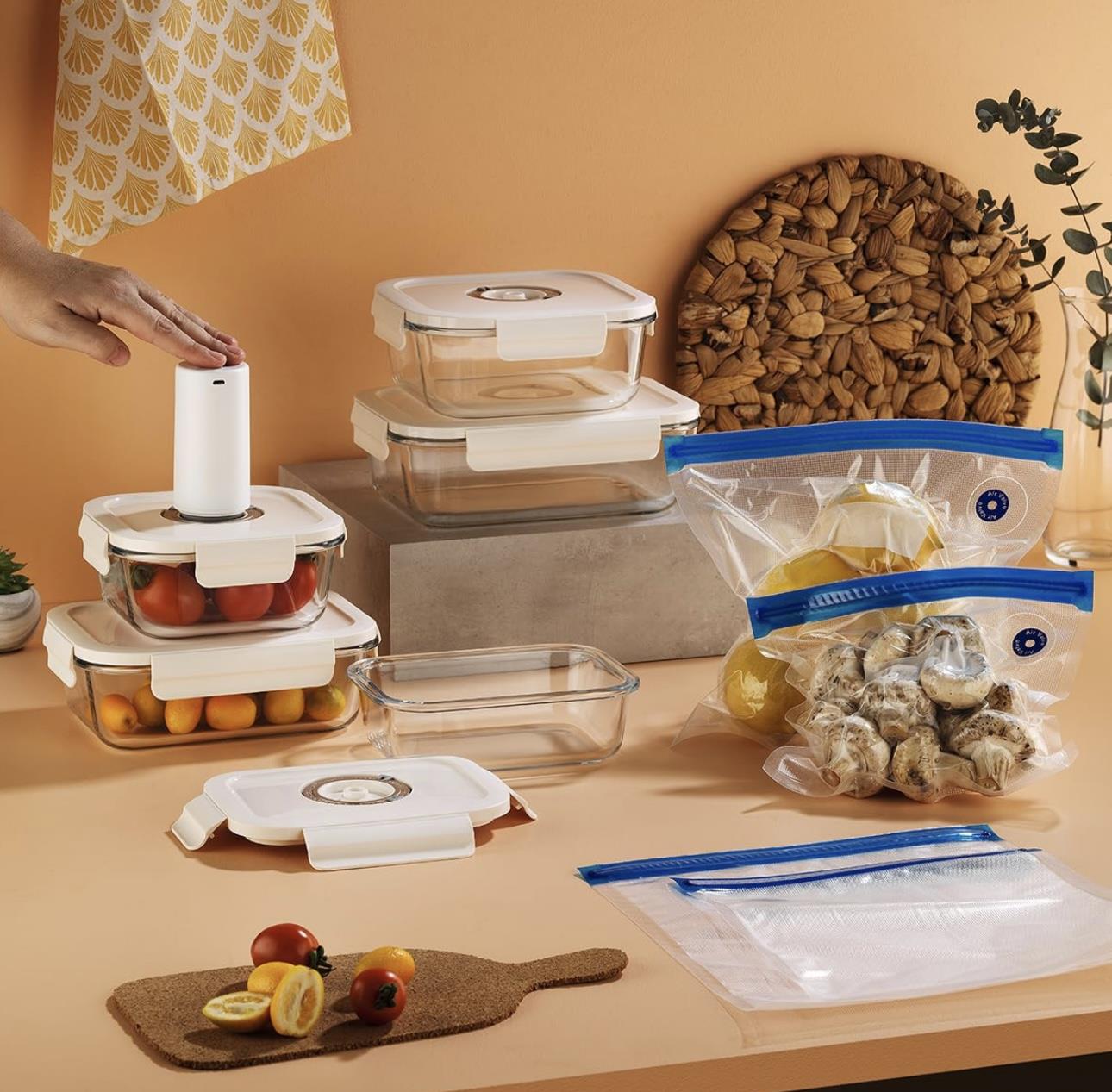 11 Parça Vakum Aparat / Cam Kase Seti