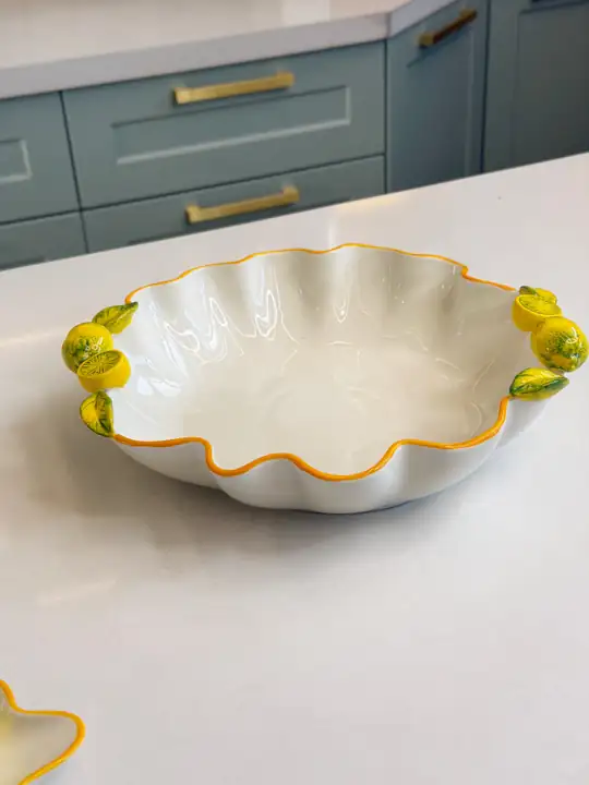 Limon Model Porselen Sunum Tabağı