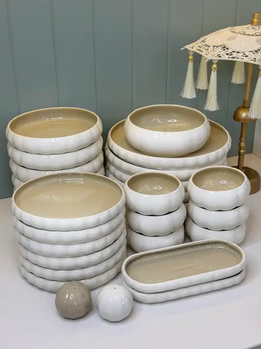 Fiori 29 Parça 6 Kişilik Porselen Yemek Takımı