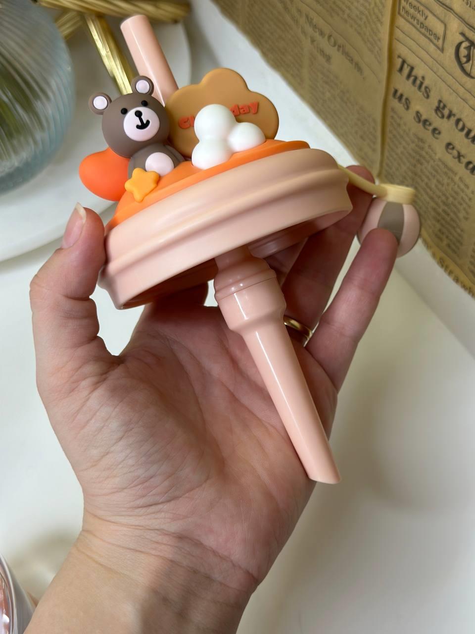 Turuncu Ayıcıklı Matara / Suluk