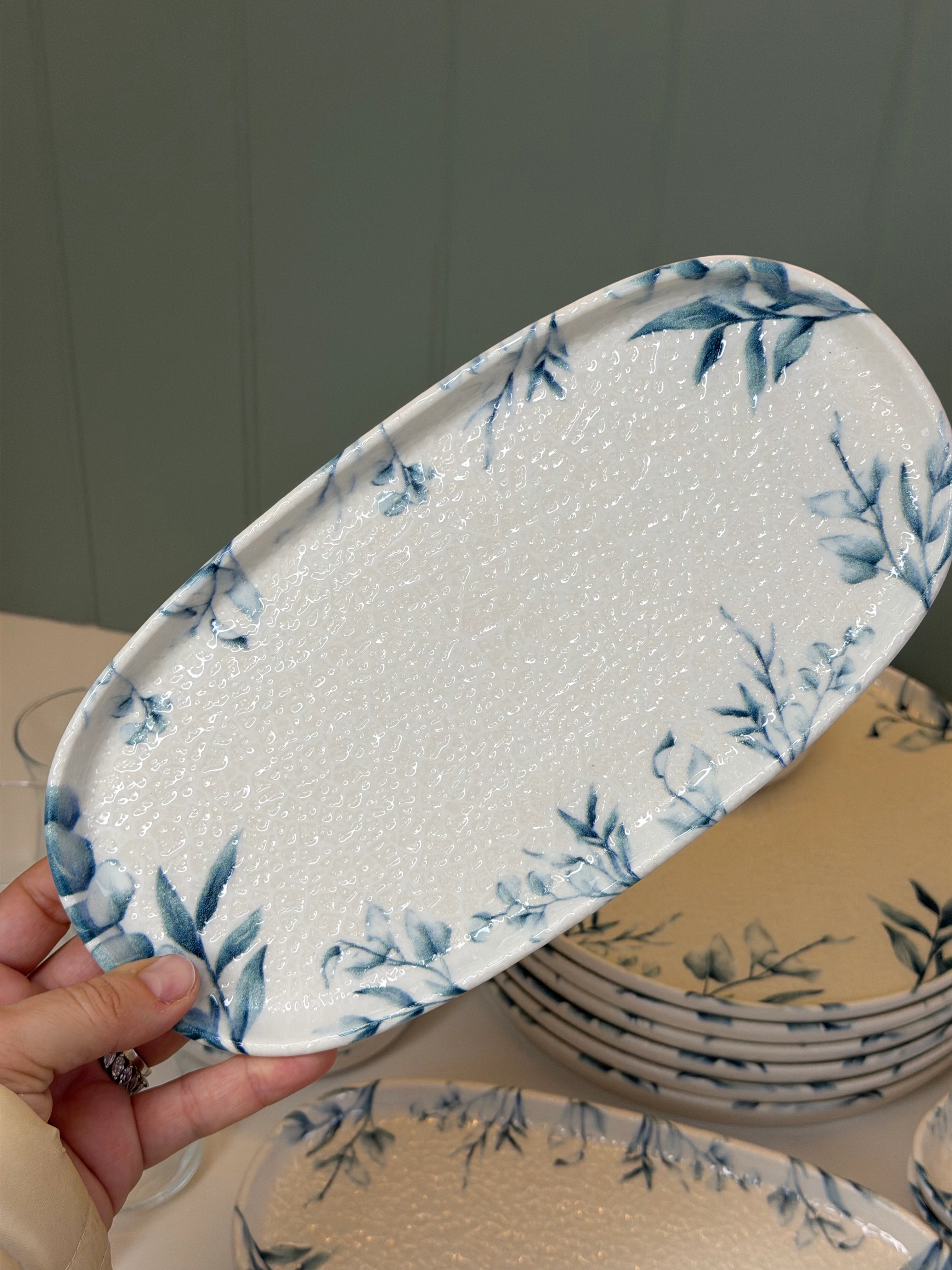 Anna 29 Parça 6 Kişilik Porselen Kahvaltı Takımı 