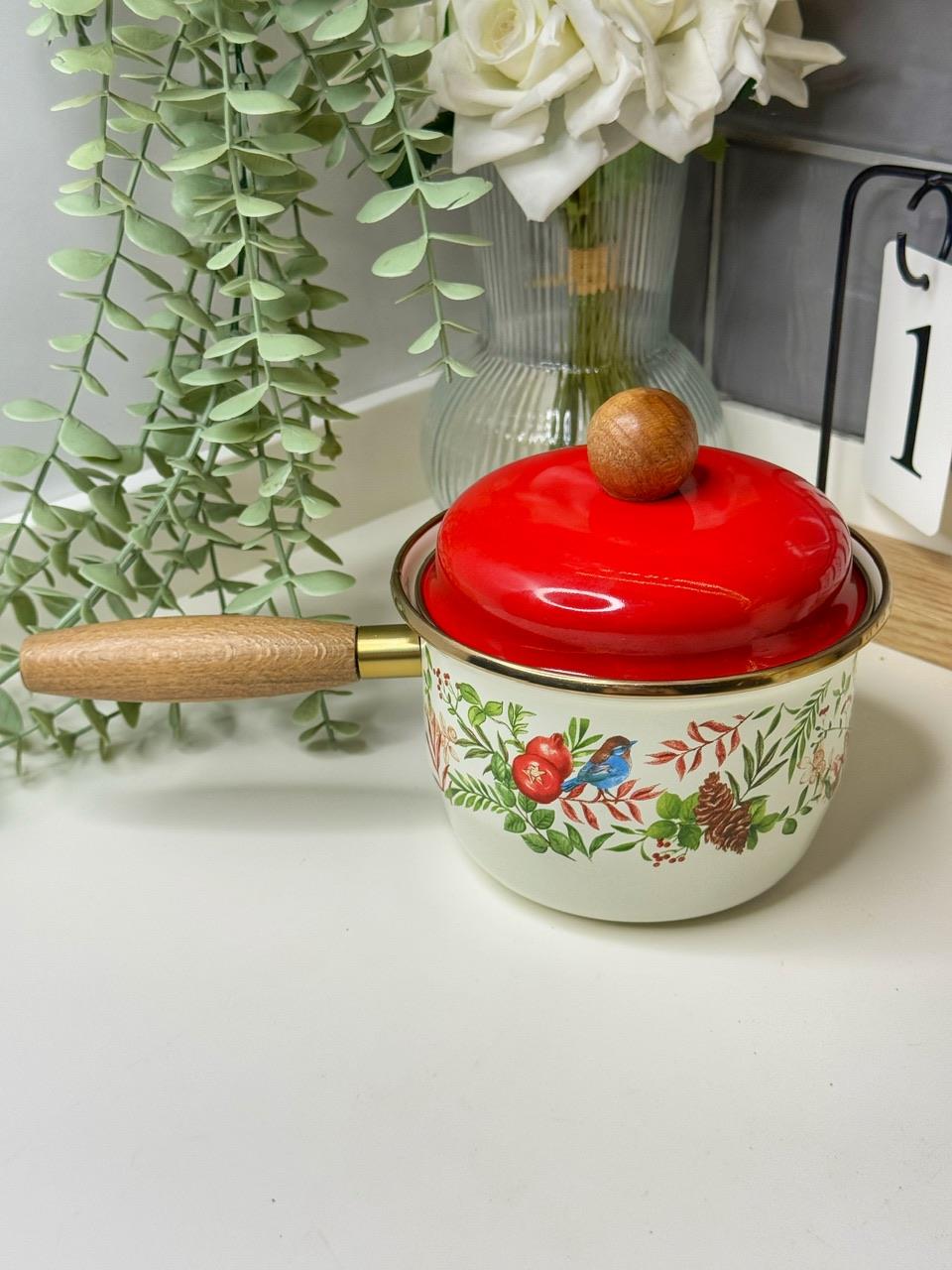 Mia Nar Model Emaye Sos / Yumurta Tenceresi