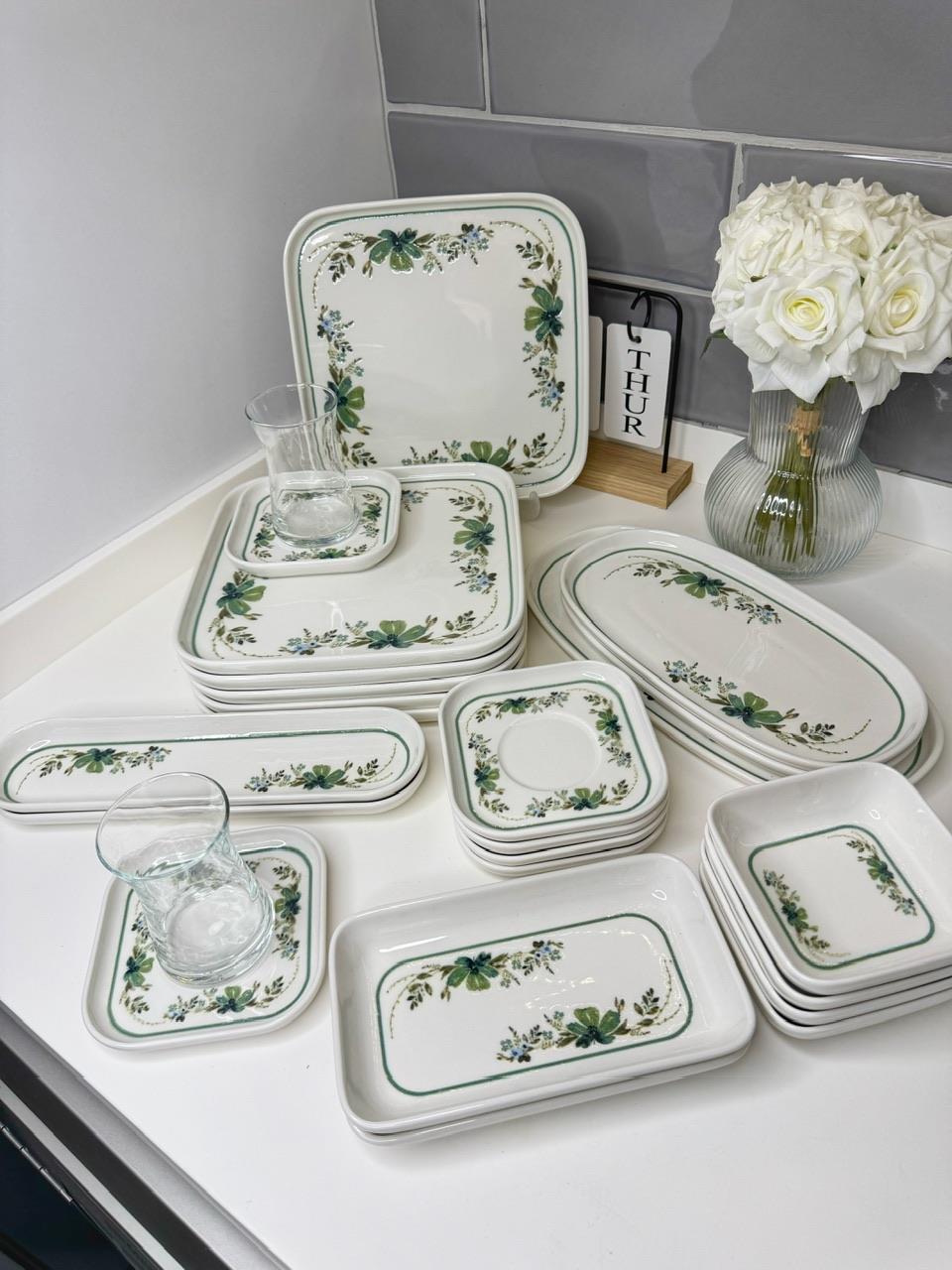 Elart 29 Parça 6 Kişilik Porselen Kahvaltı Seti