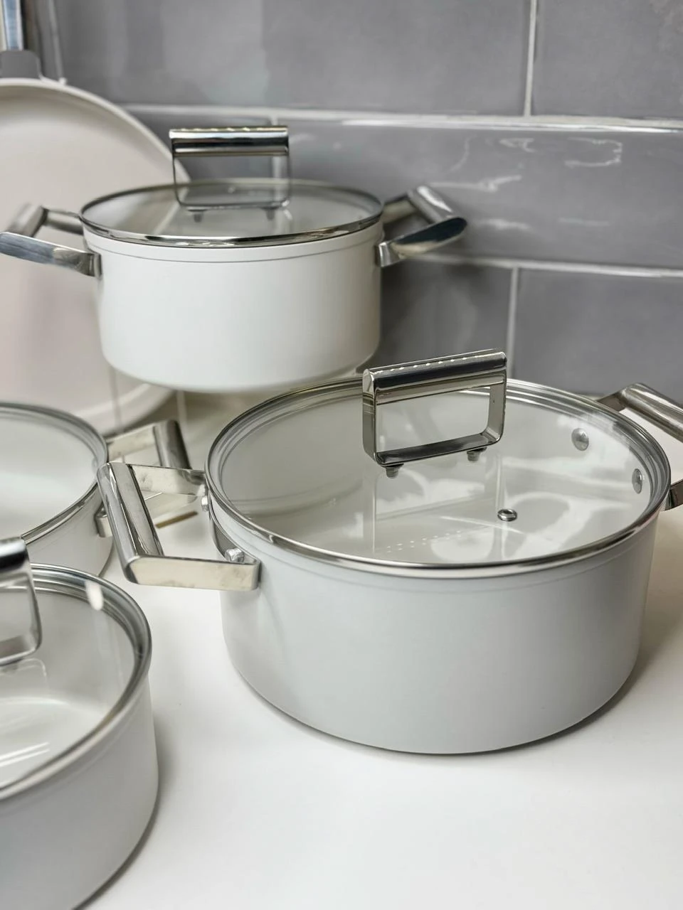 Monte 9 Parça Seramik Tencere Seti