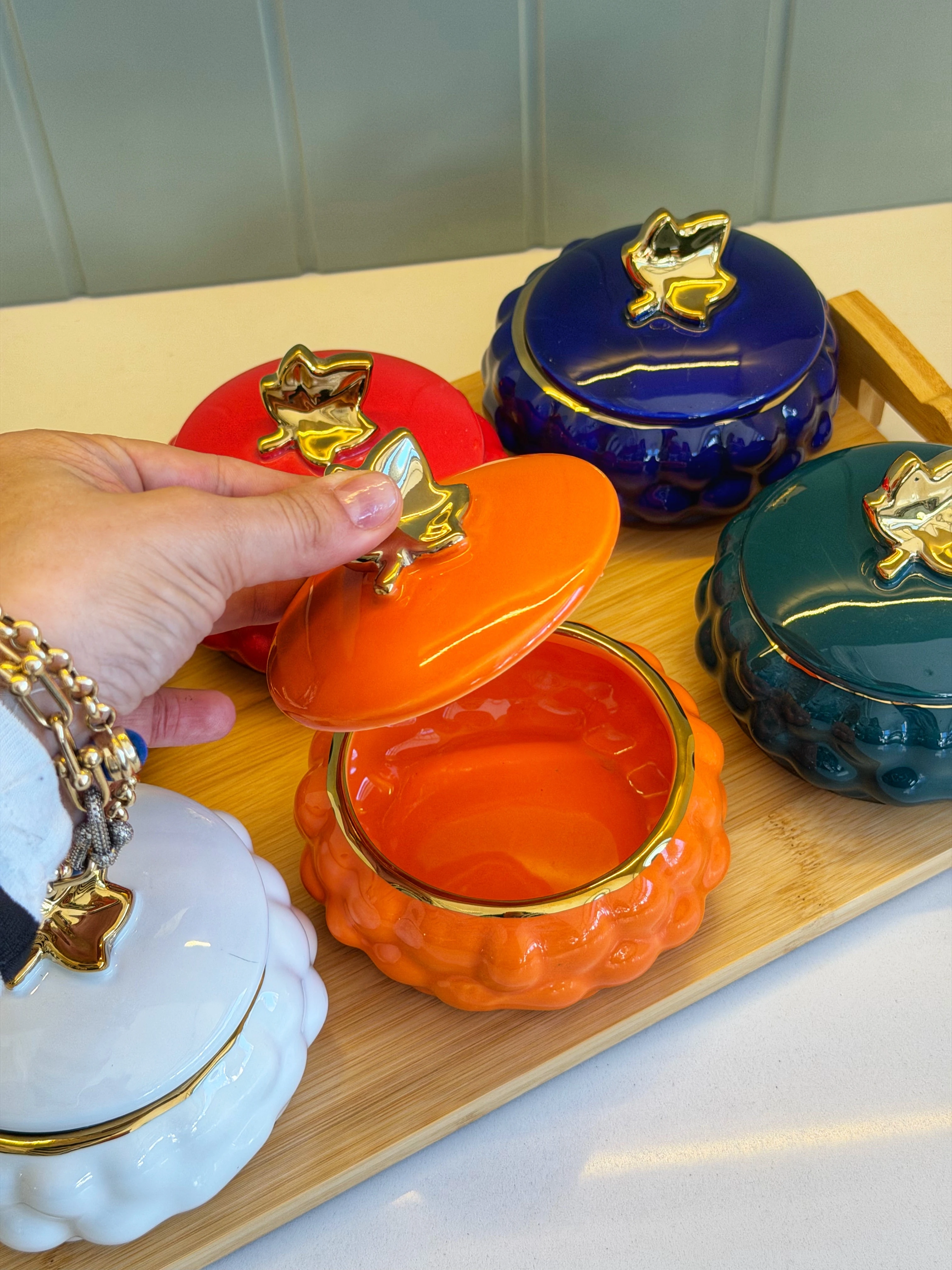 Bubble Porselen Tepsili Kahvaltılık