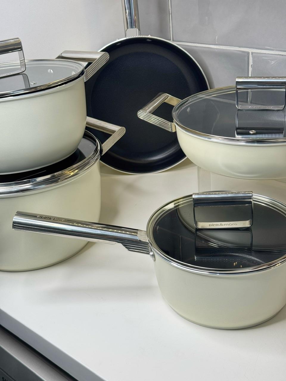 P&M Gurme 9 Parça Döküm Tencere Seti