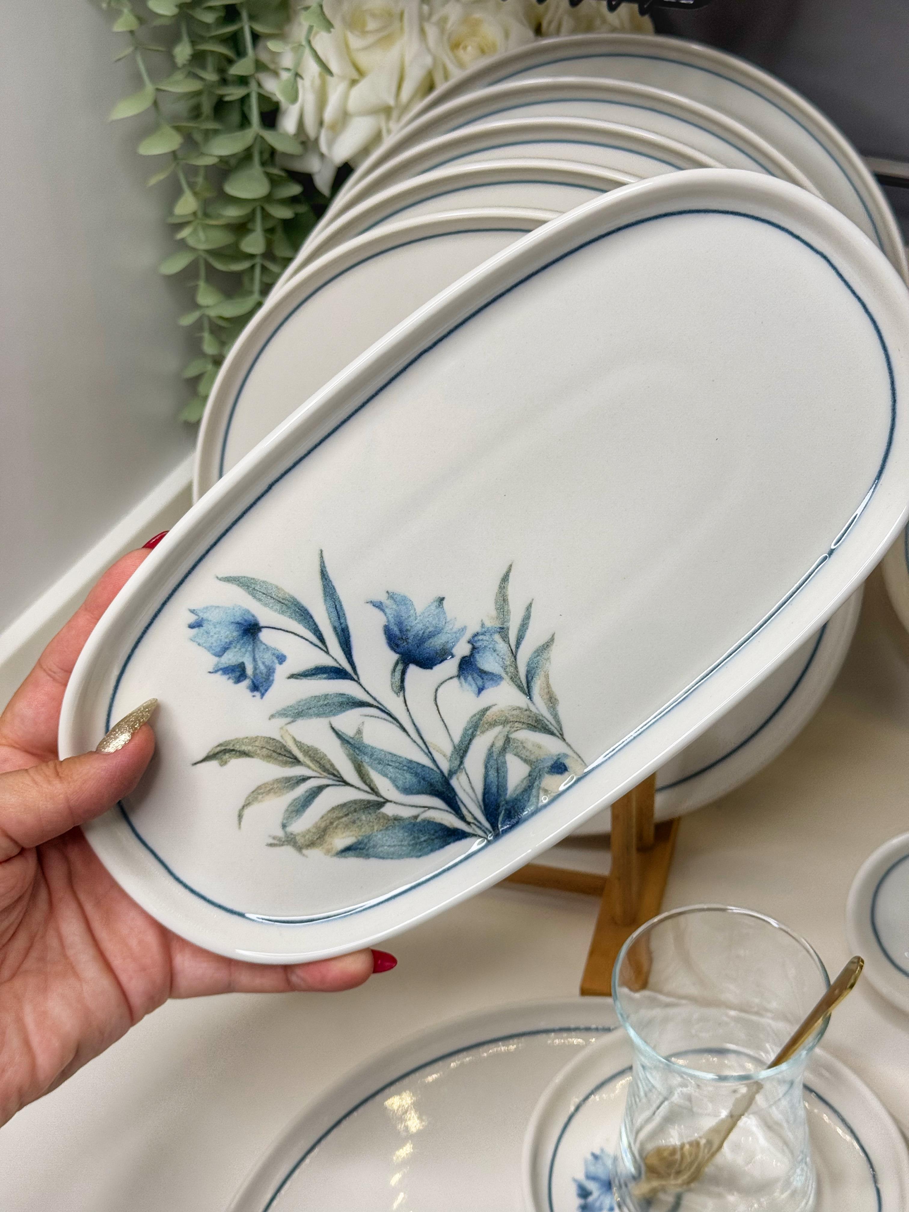 Ronay 29 Parça 6 Kişilik Porselen Kahvaltı Takımı