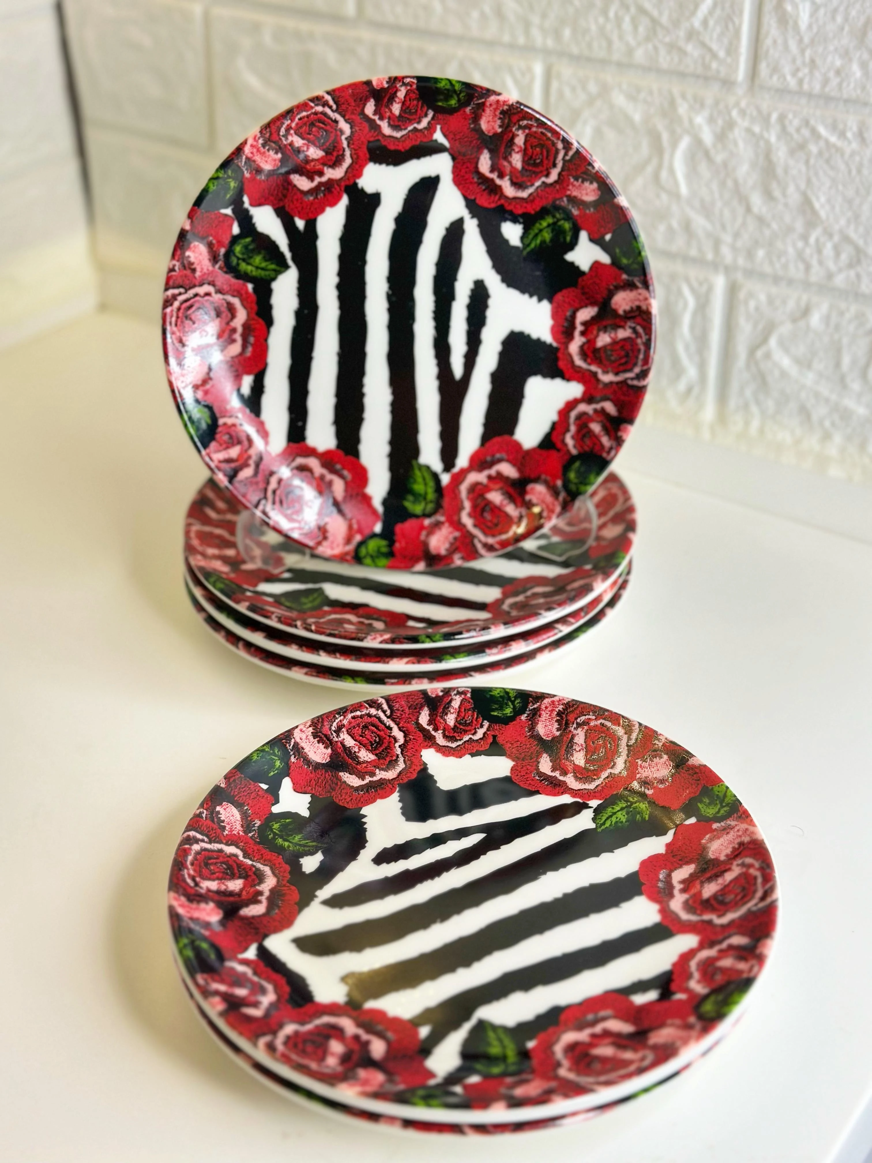 ROSA  6 KİŞİLİK PASTA TABAĞI