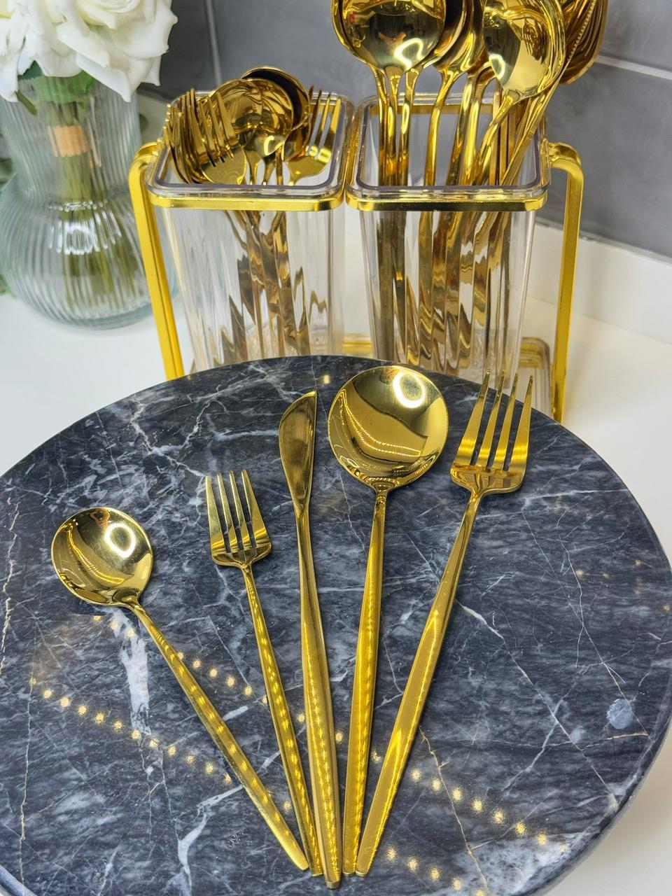 24 Parça Porselen Yemek Takımı