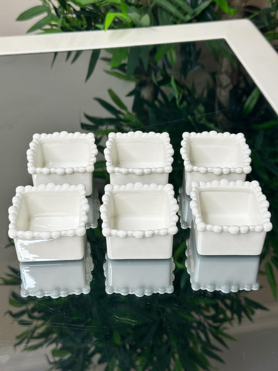 PİRAYE 6 LI KARE KASE