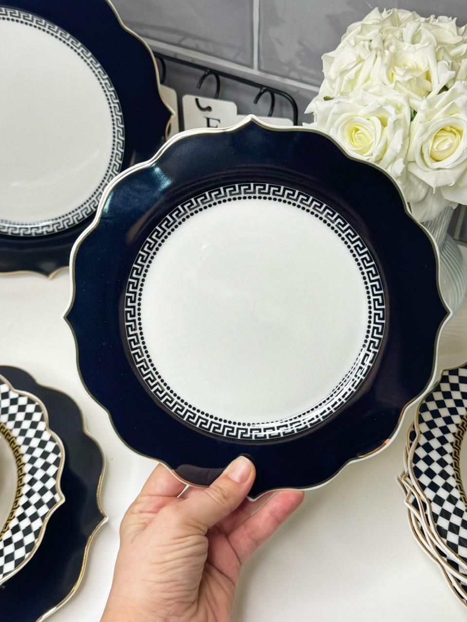 Dama 24 Parça 6 Kişilik Yemek Takımı