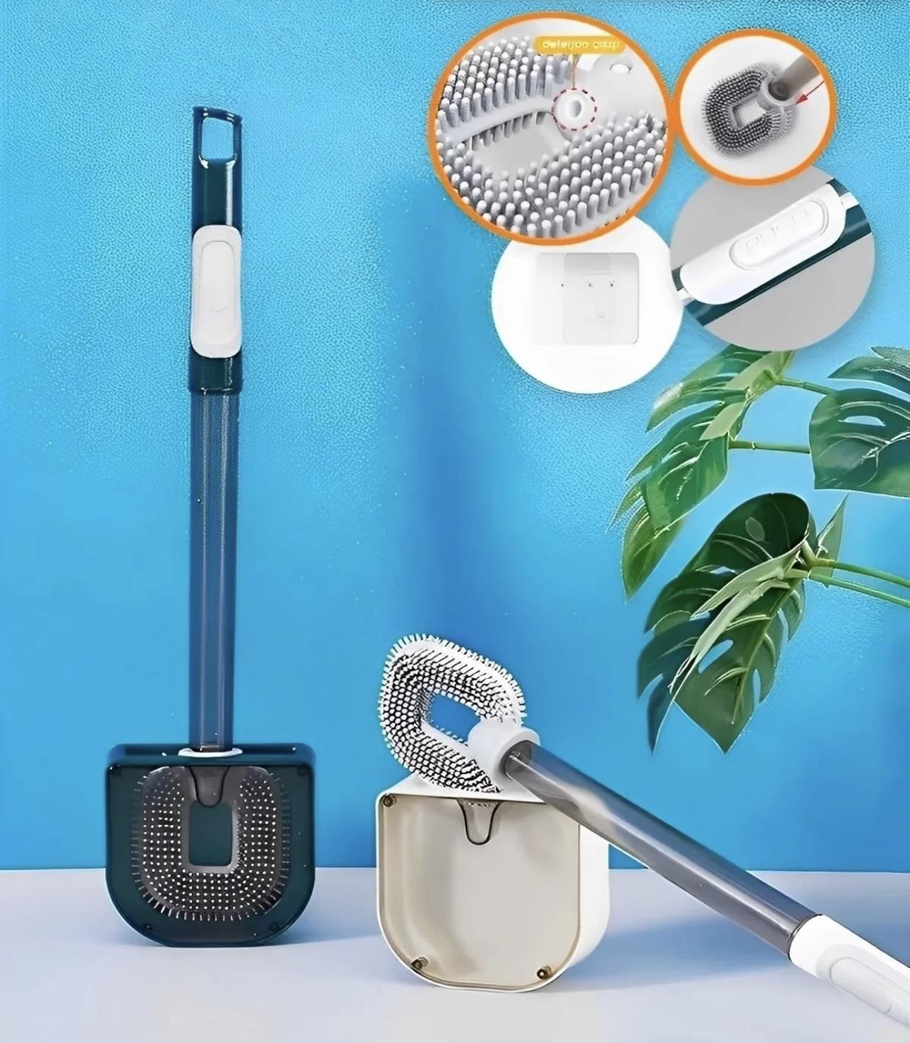 Deterjan Hazneli Tuvalet Fırçası