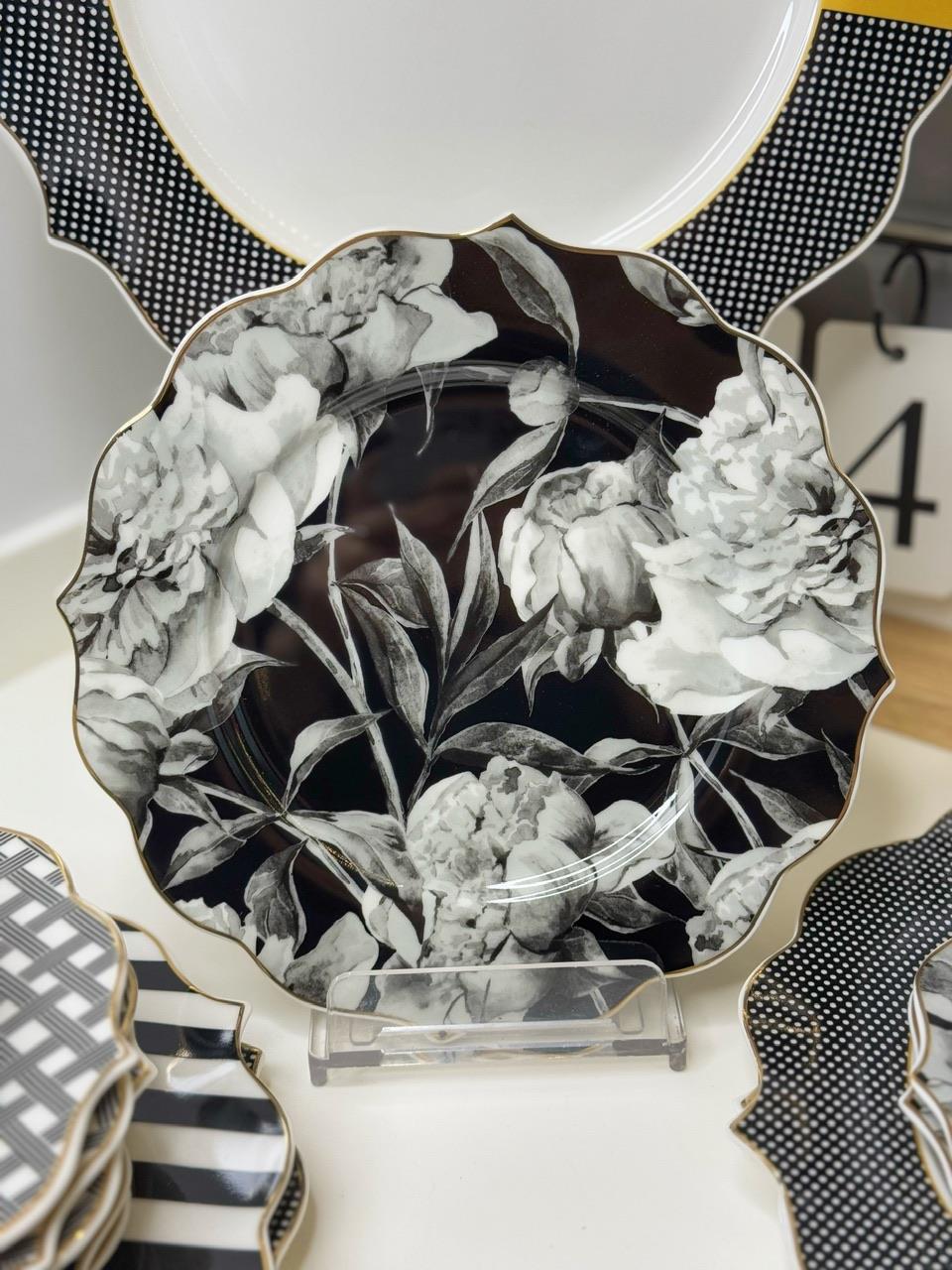 Aksel 6 Kişilik Porselen Yemek Takımı