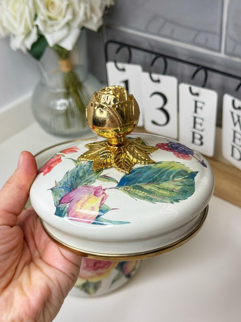 Loren Emaye Orta Boy Kavanoz