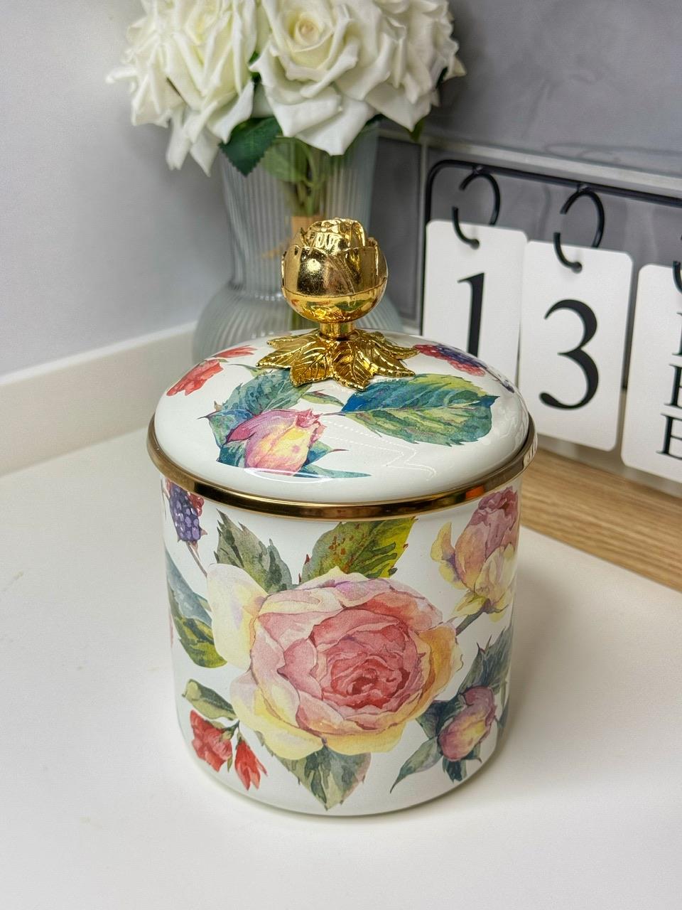 Loren Emaye Orta Boy Kavanoz