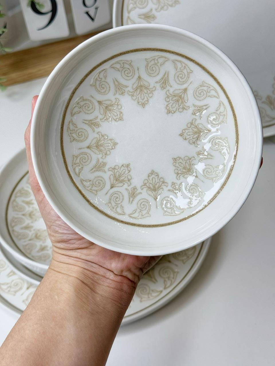 Marsel 24 Parça 6 Kişilik Porselen Yemek Takımı