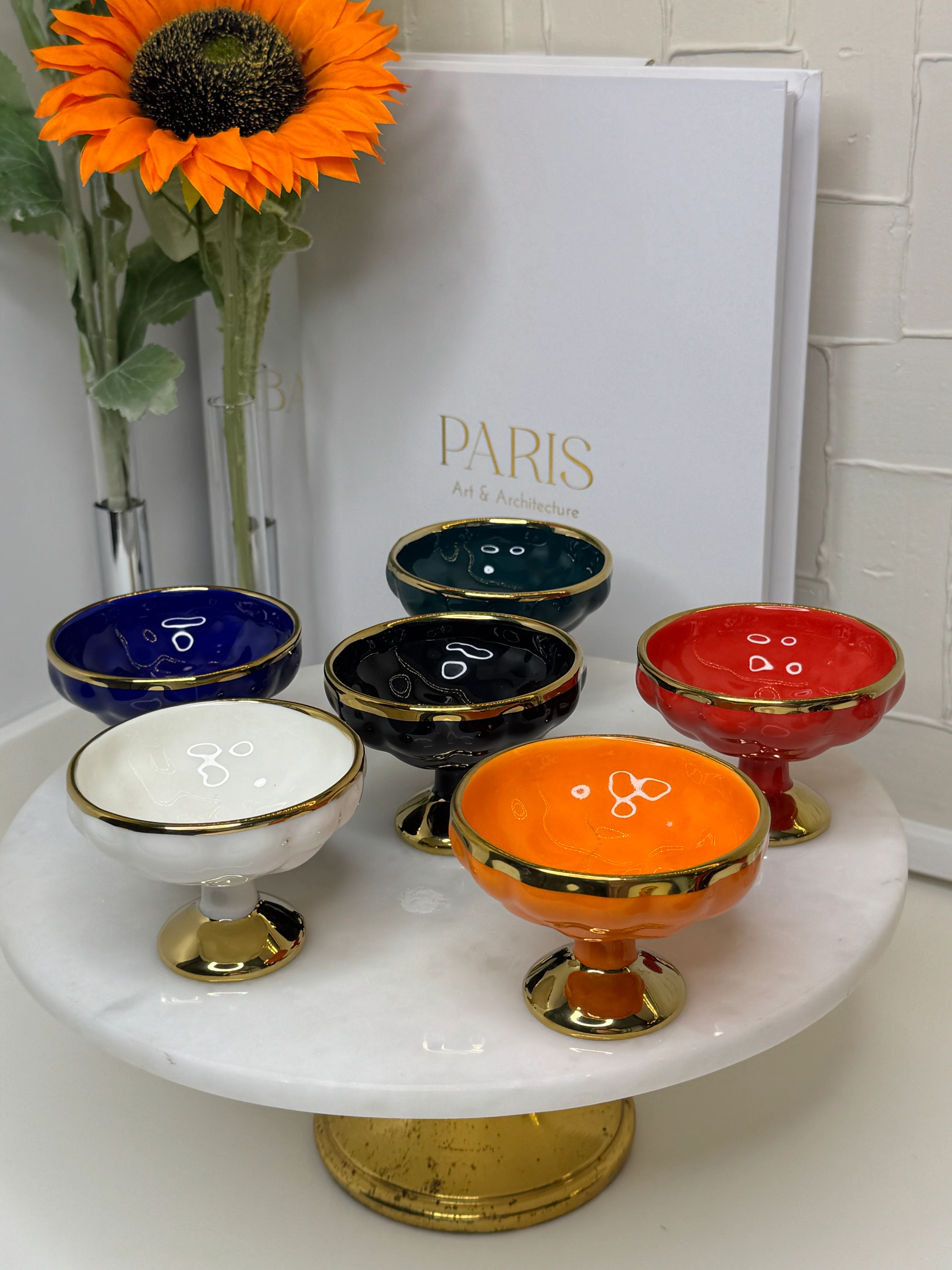 Bubble 24 Parça Türk Kahvesi Sunum Seti