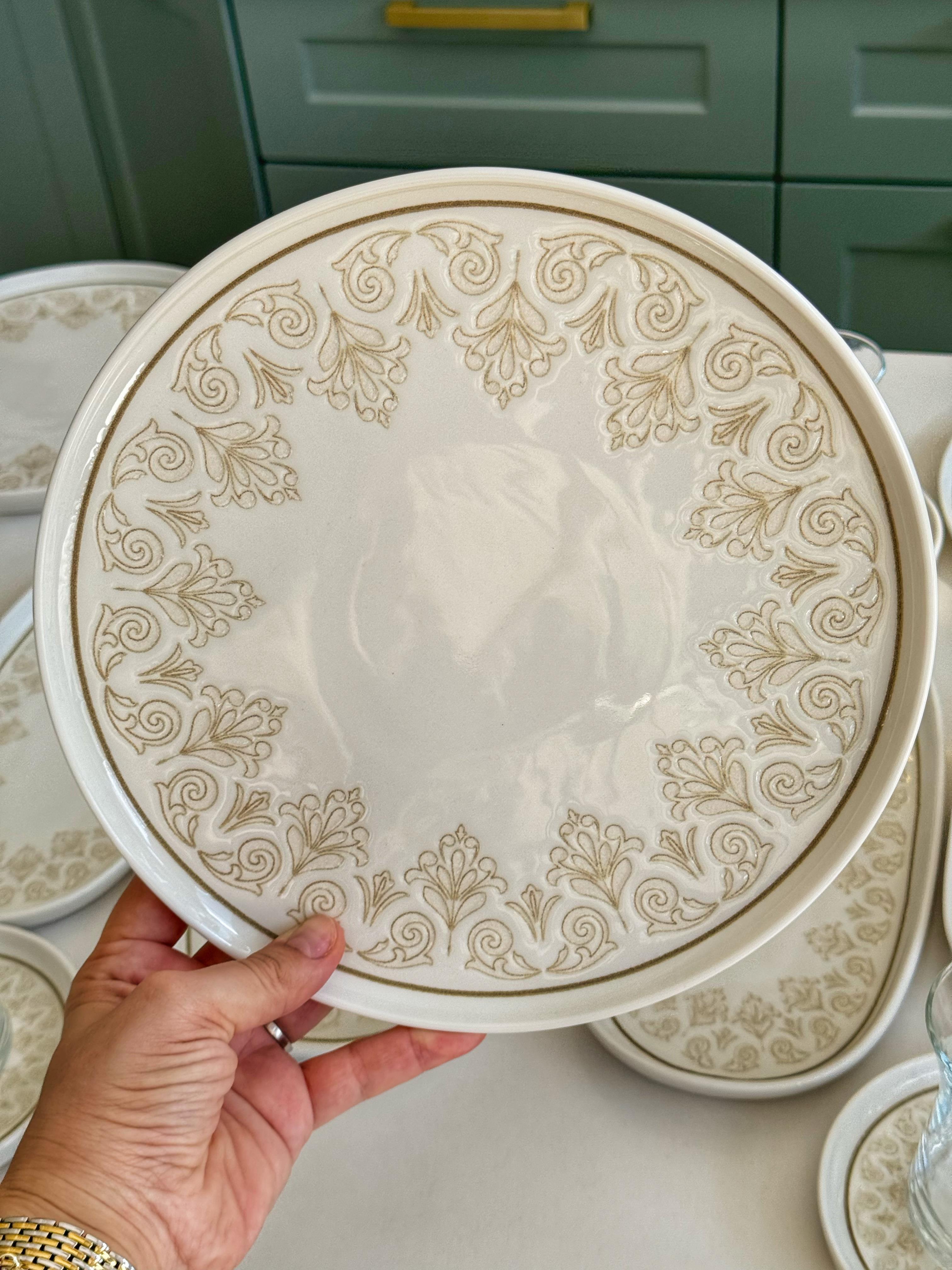 Hera 29 Parça 6 Kişilik Porselen Kahvaltı Takımı