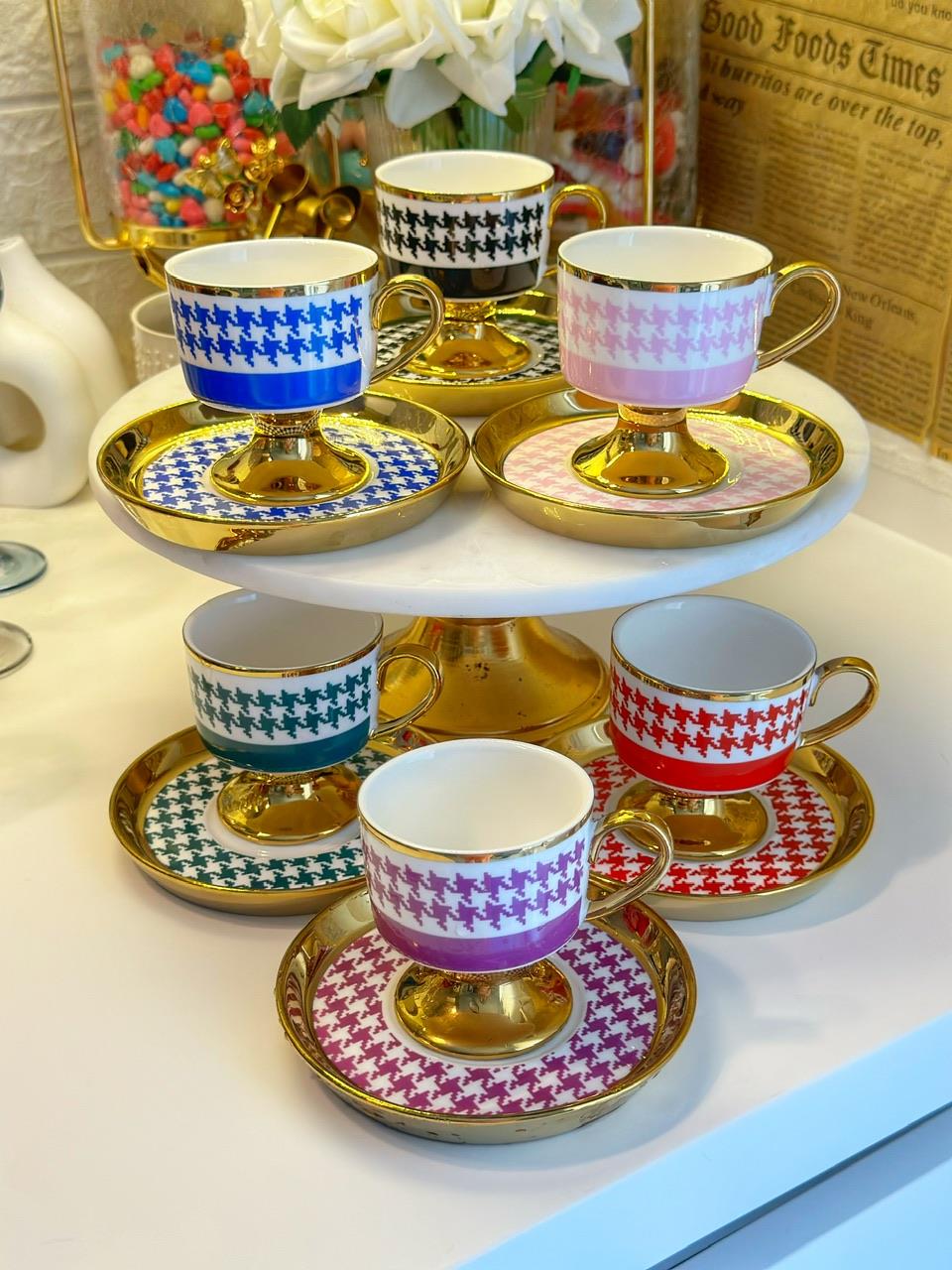 Milano 6 Kişilik 18 Parça Kahve Sunum Seti