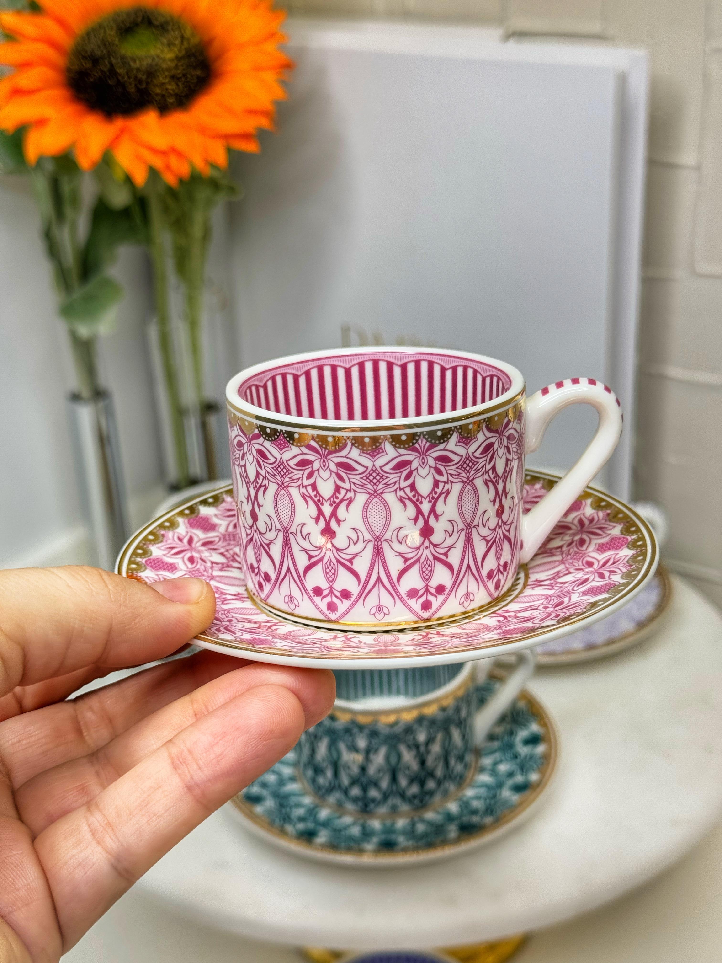 Festival 6 Kişilik Porselen Türk Kahvesi Fincanı