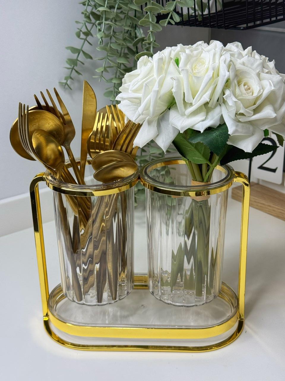 Edonia Yuvarlak Model Kaşıklık / Çiçeklik